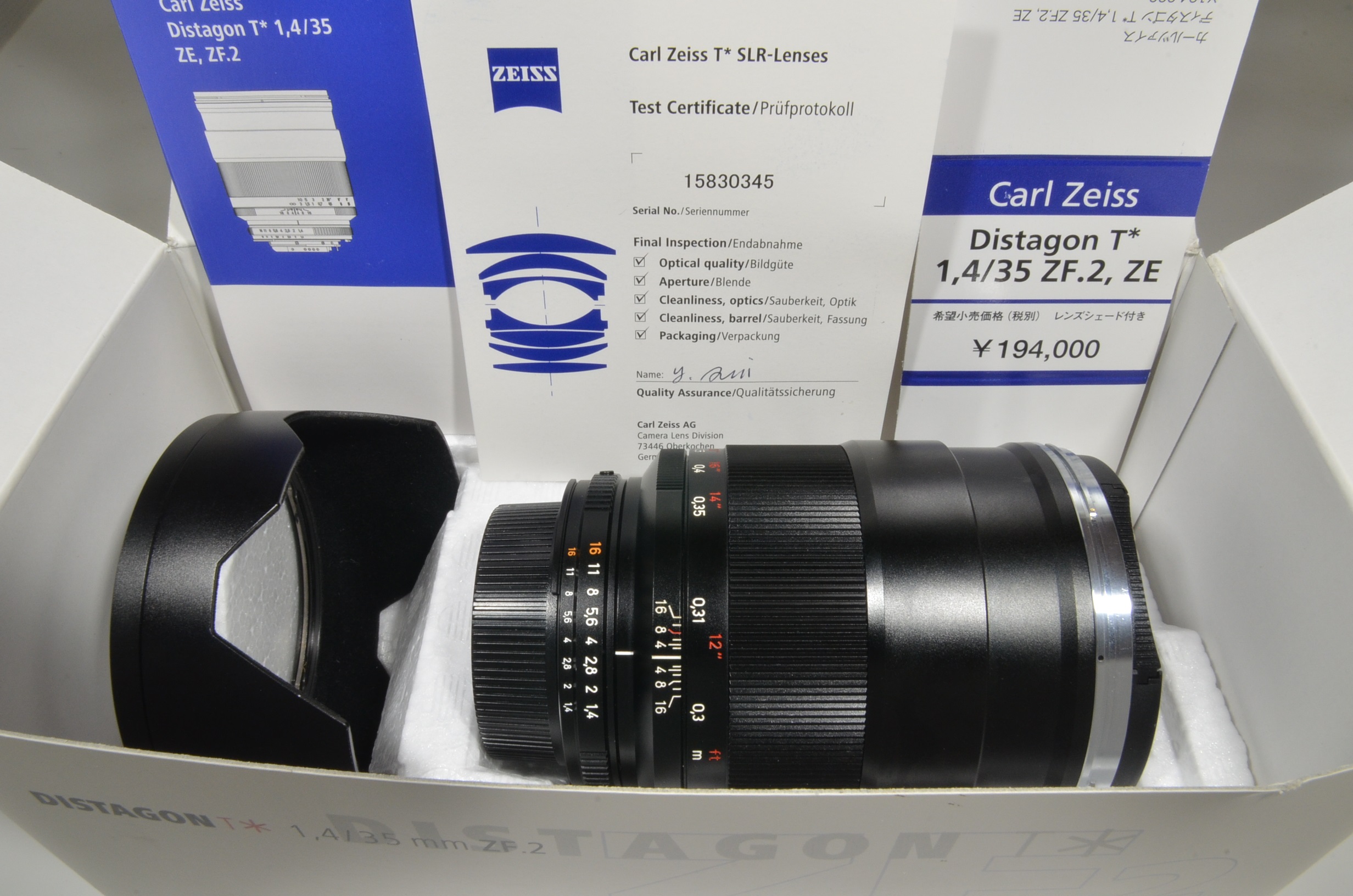 carl zeiss distagon t* 35mm f1.4 zf.2 for nikon