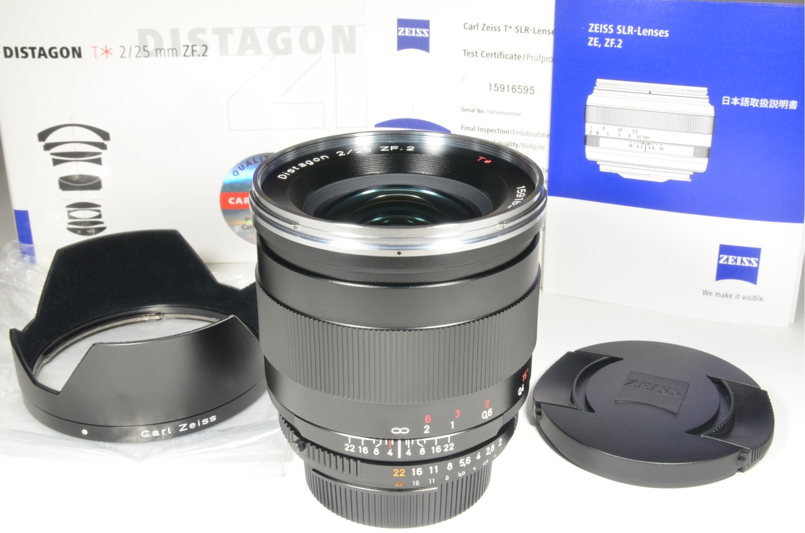 carl zeiss distagon t* 25mm f2 zf.2 for nikon