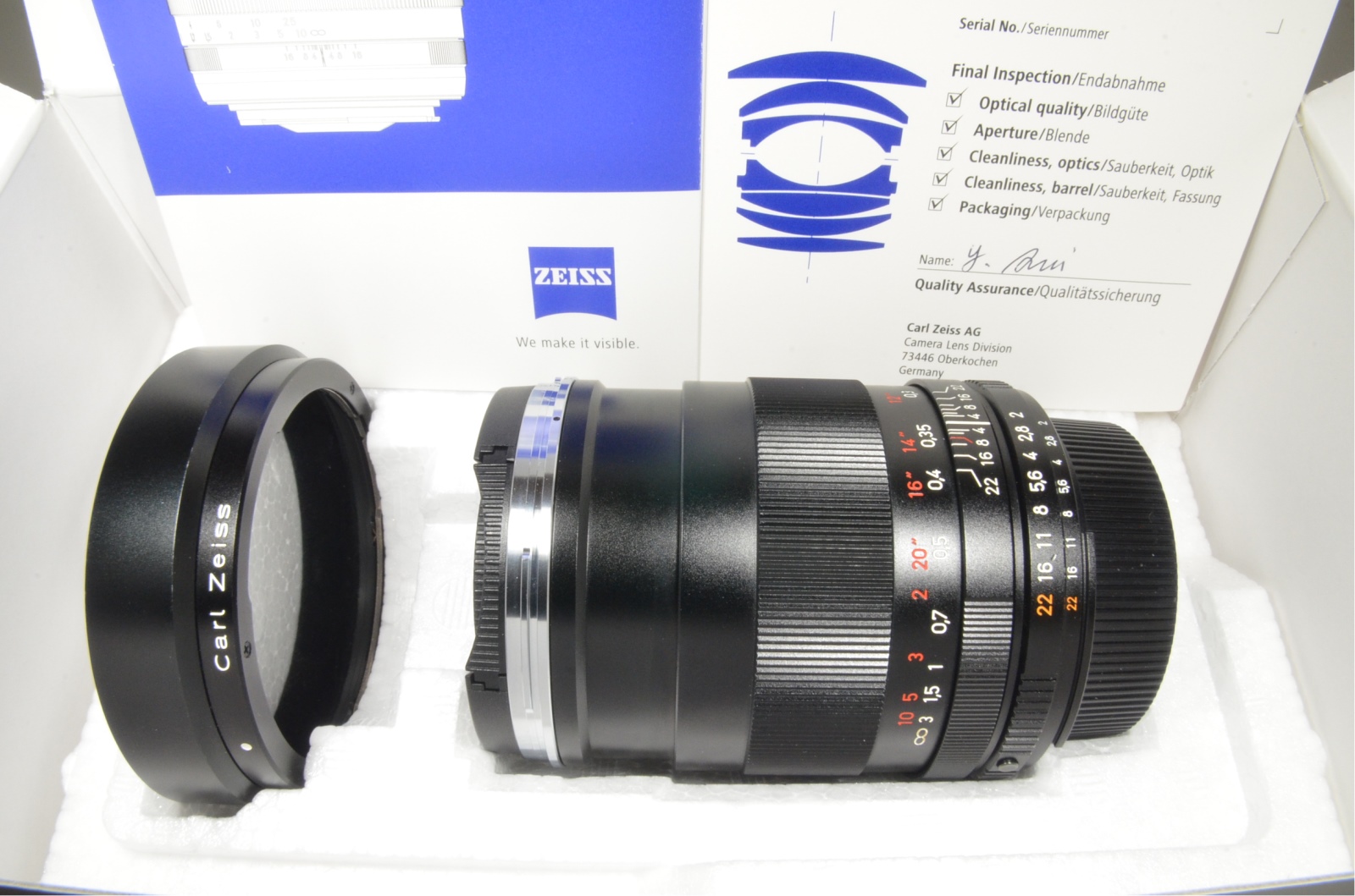 carl zeiss distagon t* 35mm f2 zf.2 lens for nikon in boxed from japan