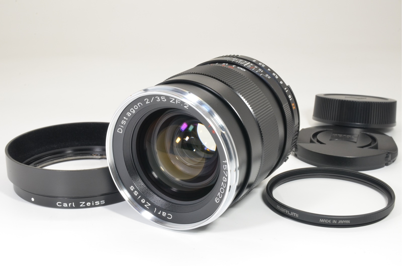 carl zeiss distagon t* 35mm f2 zf.2 lens for nikon f mount from japan