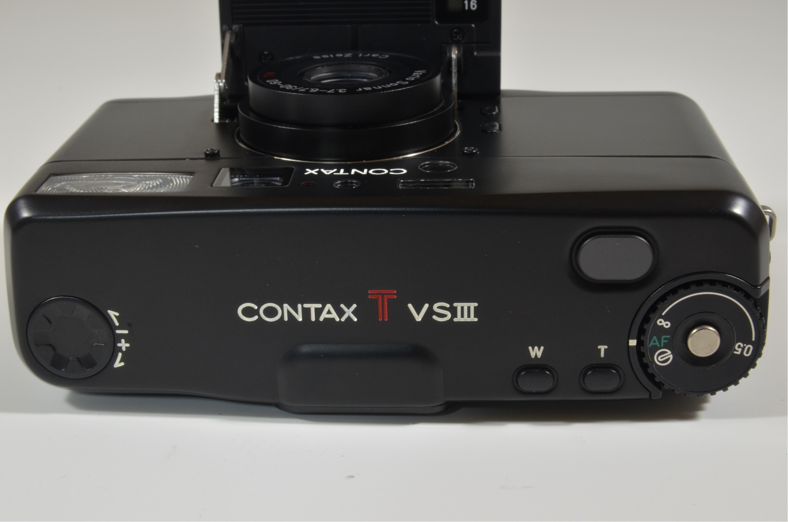 contax tvs iii black point & shoot 35mm film camera