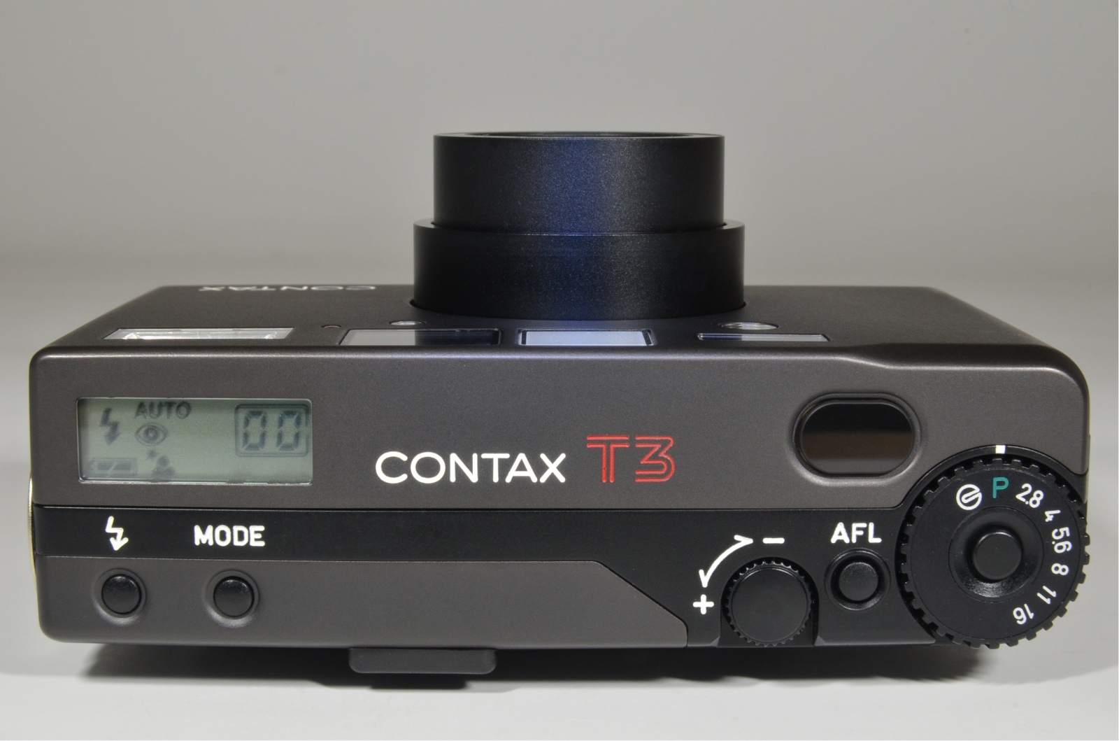 contax t3 data back titanium black point & shoot 35mm film camera