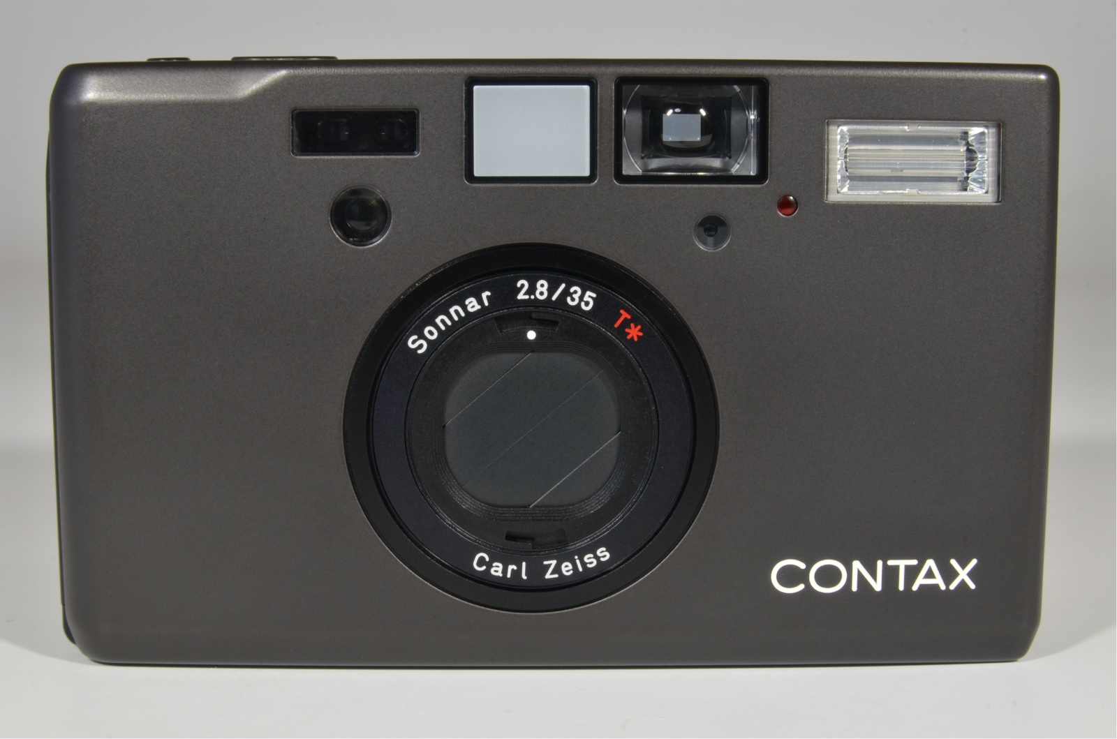 contax t3 data back titanium black in boxed point & shoot 35mm film camera