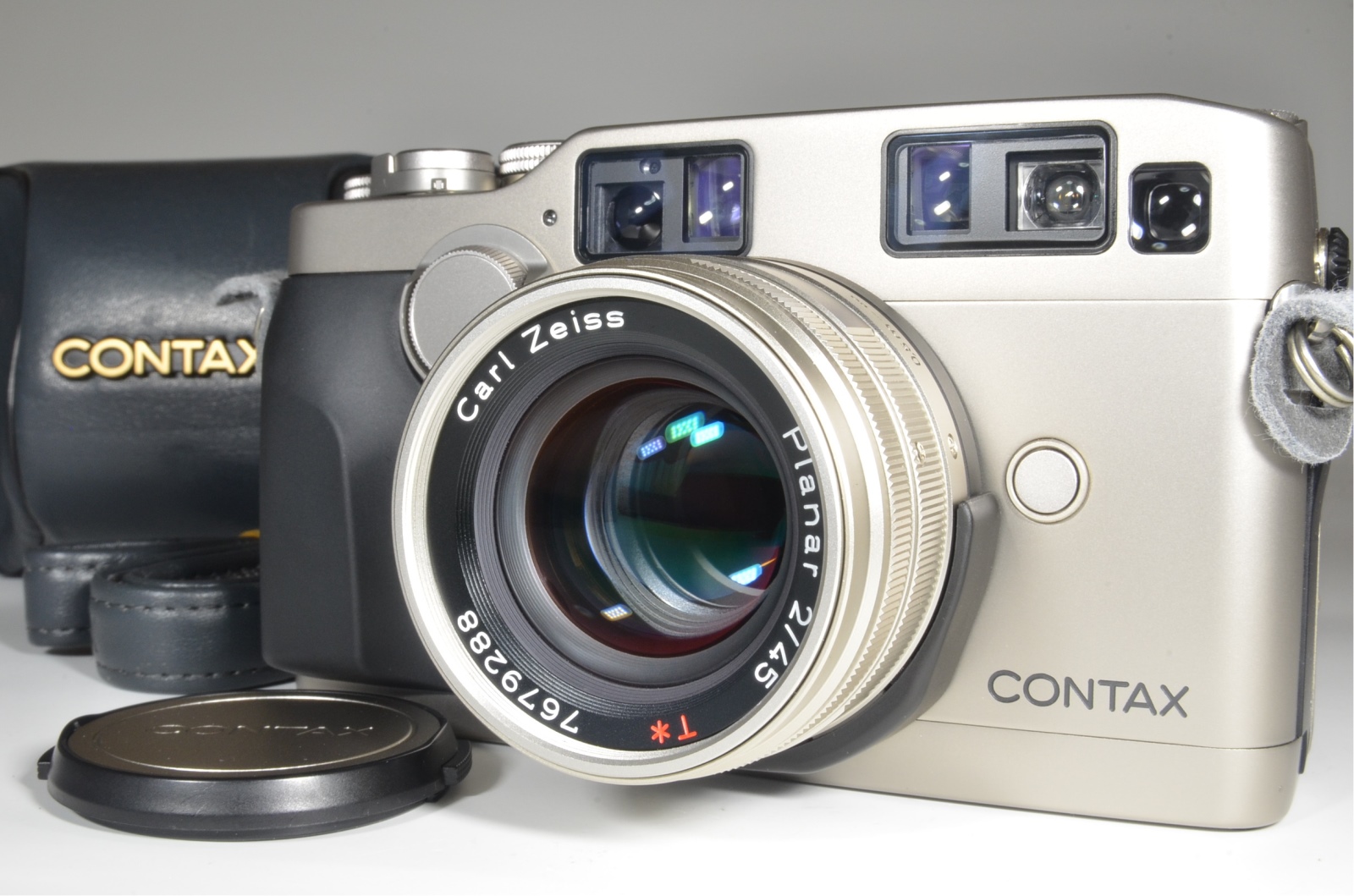 contax g2 data back 35mm rangefinder film camera with planar 45mm f2