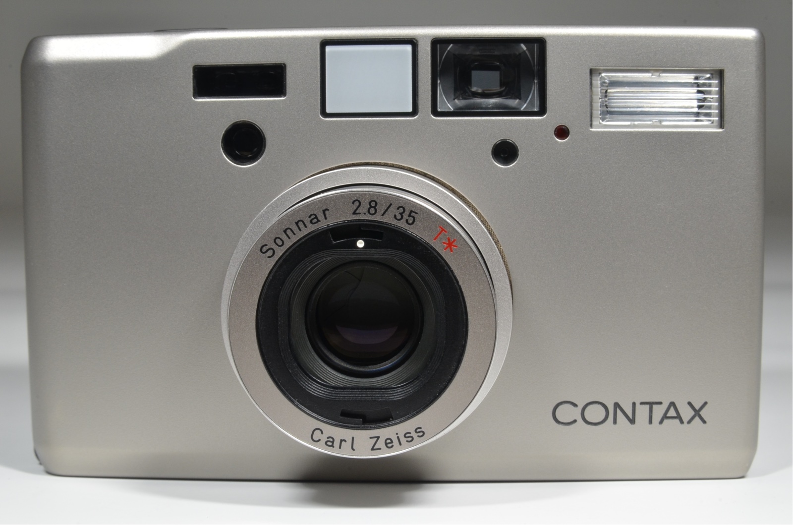 contax t3 point & shoot 35mm film camera double teeth