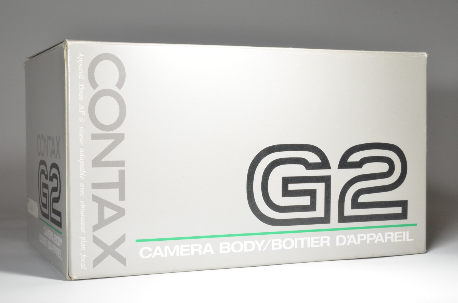contax g2 in boxed, planar 45mm f2, biogon 28mm f2.8, sonnar 90mm f2.8, tla200