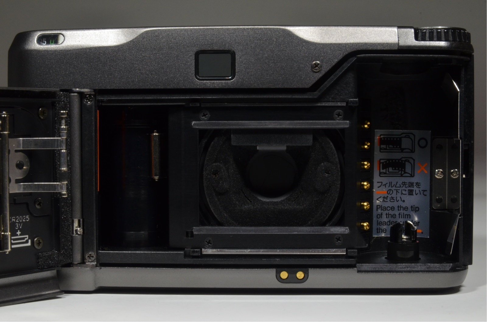 contax t2 data back titanium black in boxed 35mm film camera