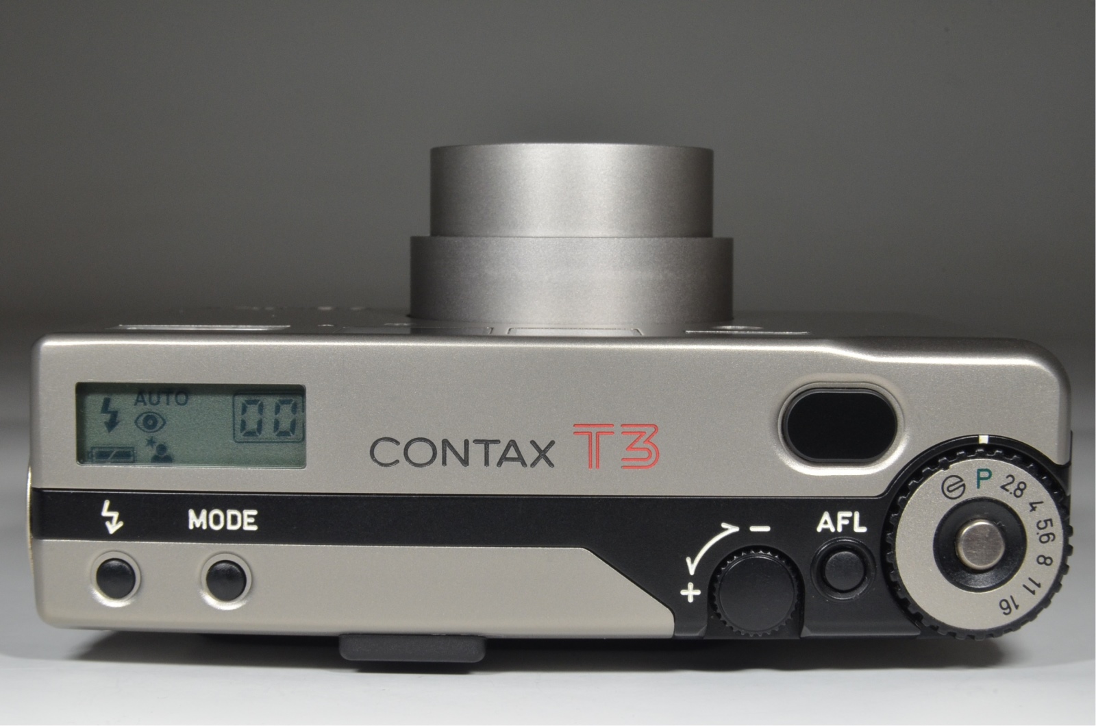contax t3 data back 'double teeth' p&s 35mm film camera