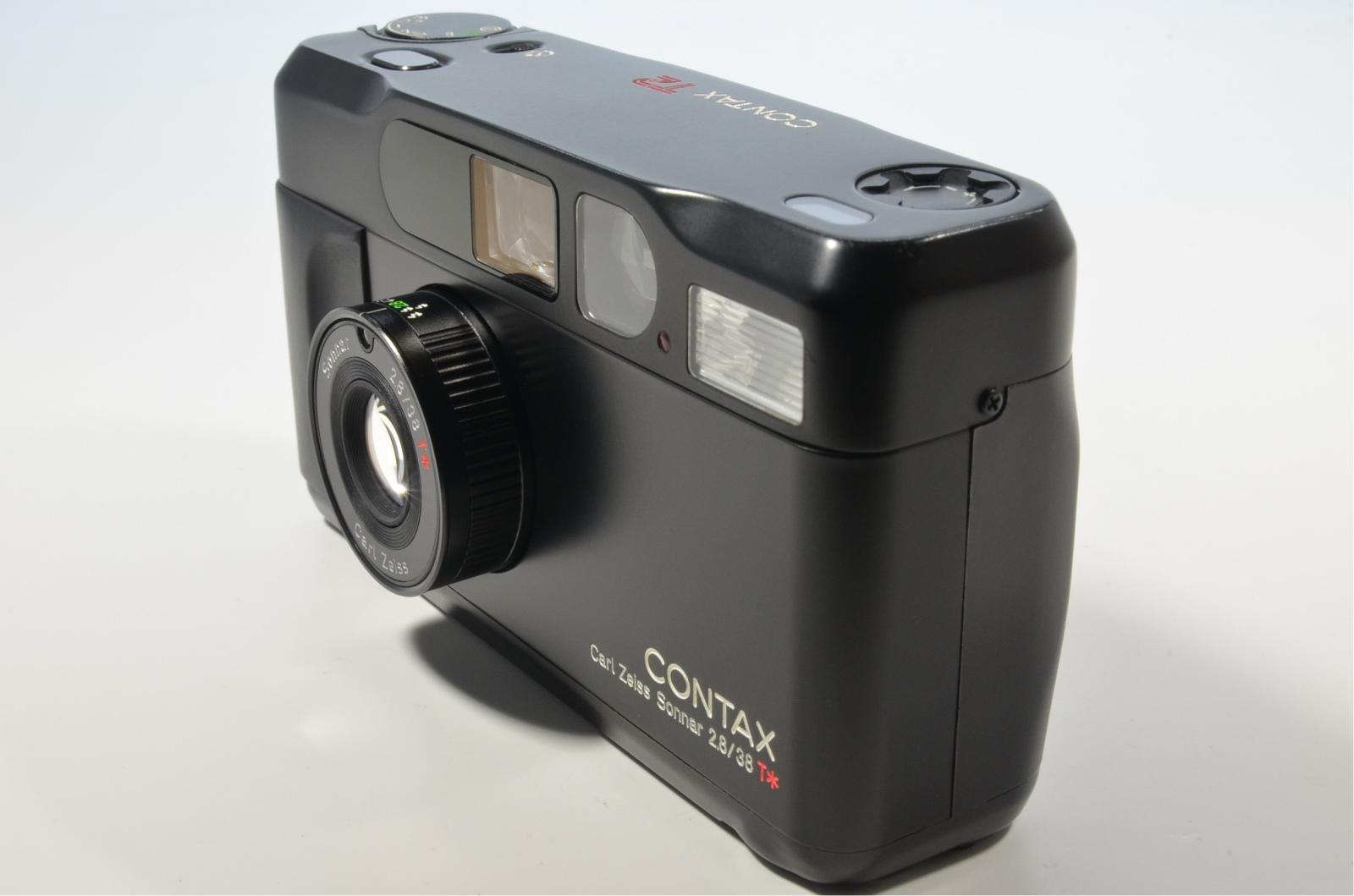 contax t2 black limited in boxed 35mm film
