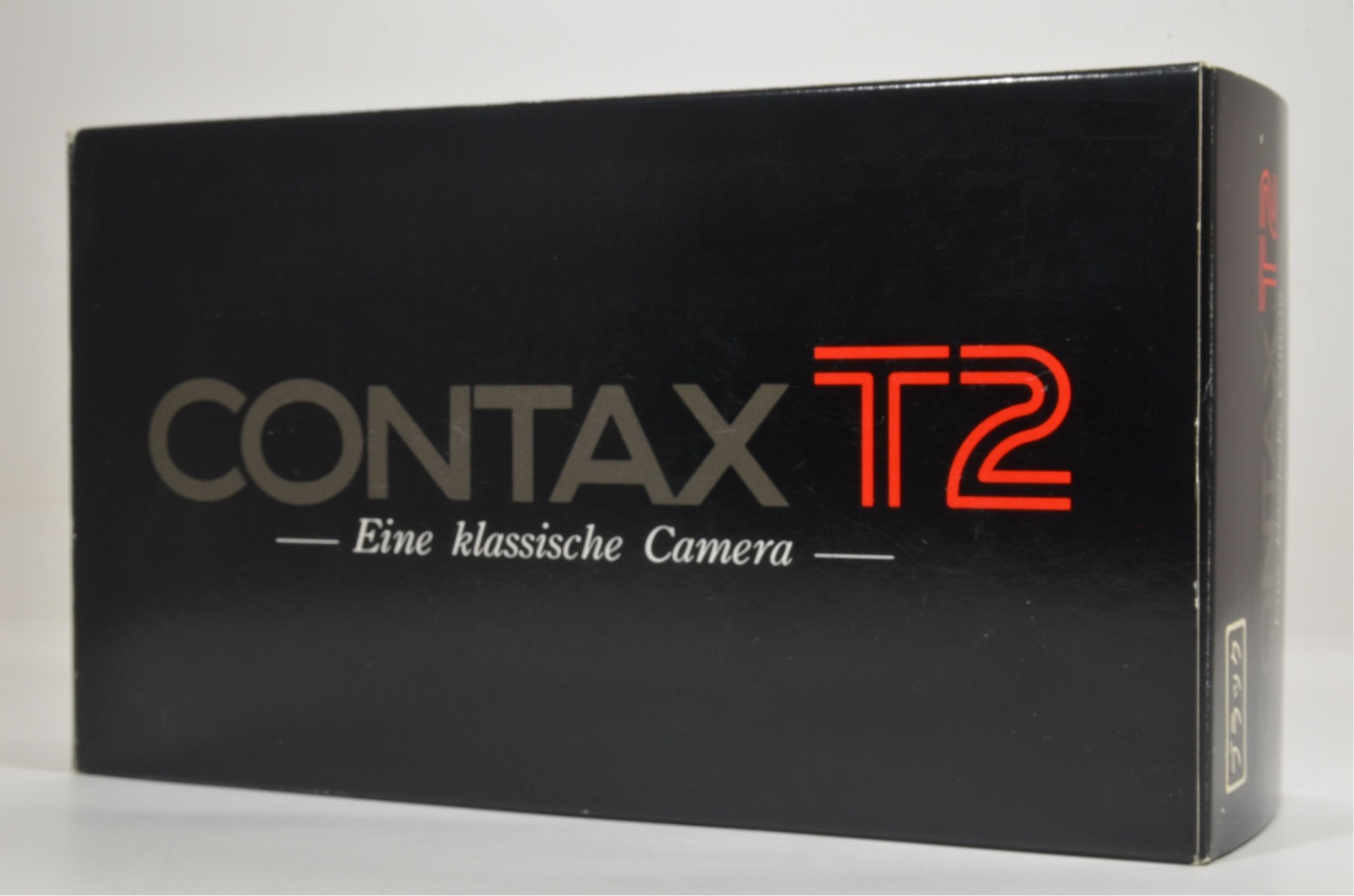 contax t2 black limited 35mm film camera #a0617 'unused' very rare!