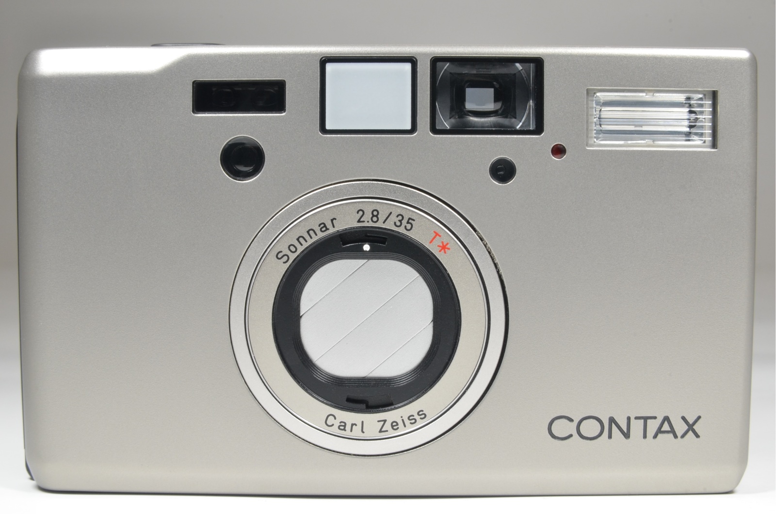 contax t3 point & shoot 35mm film camera with full leather case
