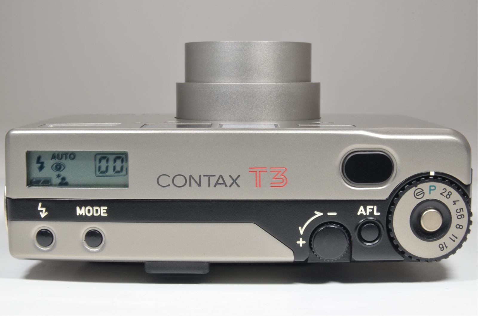 contax t3 data back with adapter, filter and lens hood