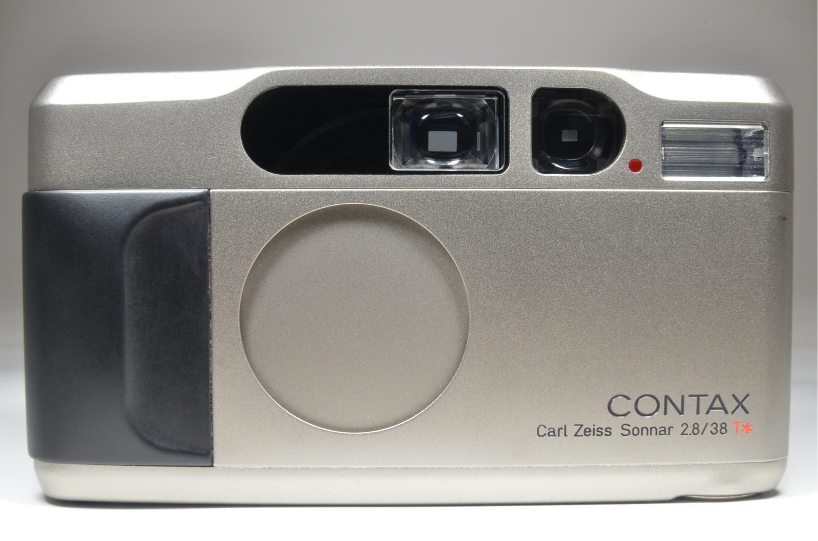 contax t2 data back point & shoot 35mm film camera full leather case