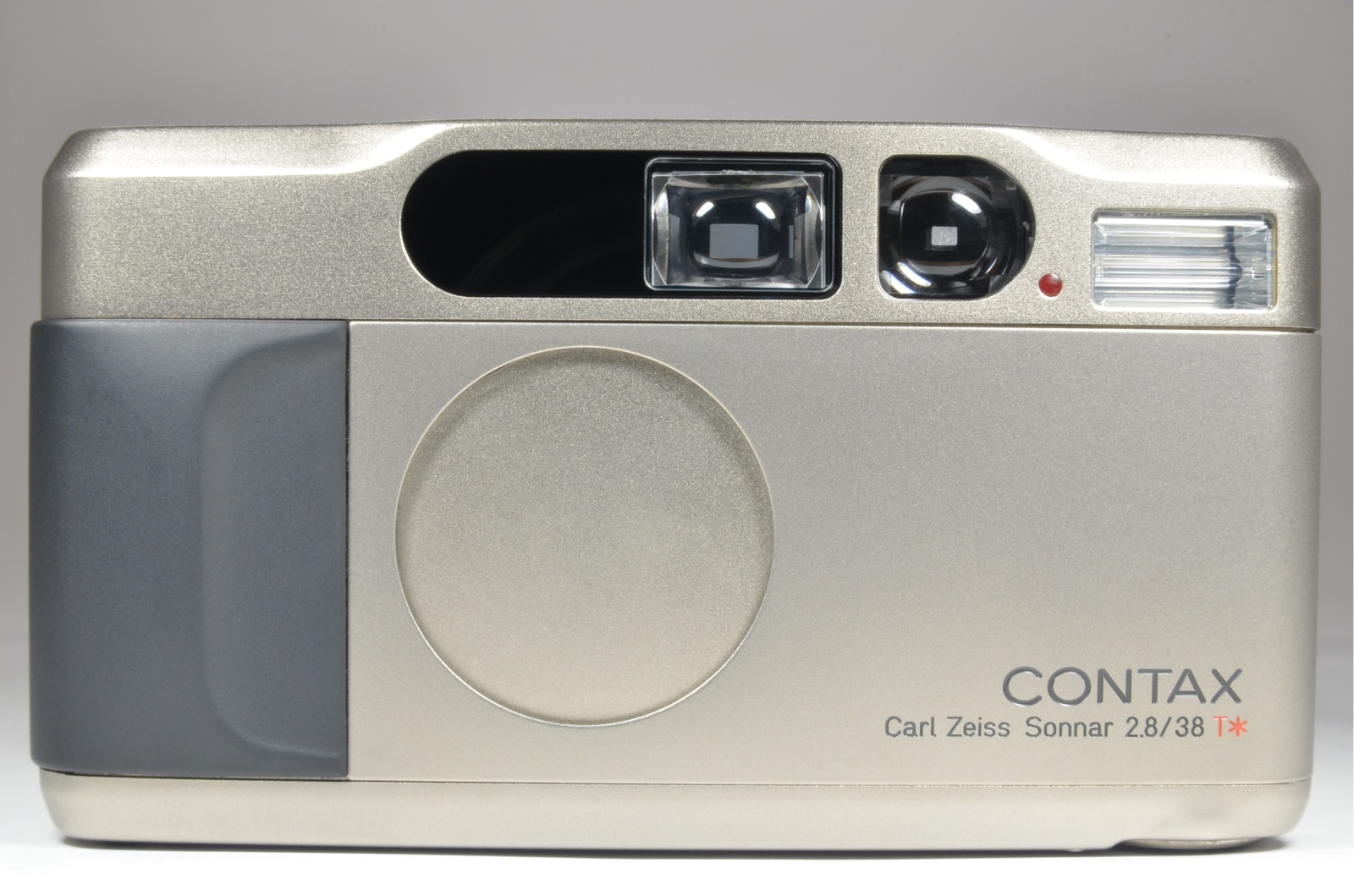 contax t2 data back p&s 35mm film camera full leather case