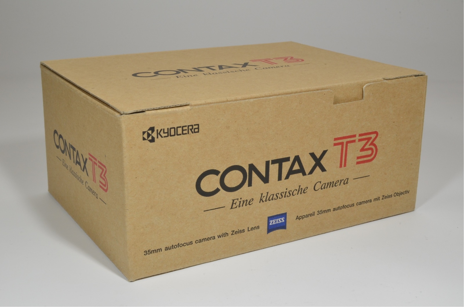 contax t3 point & shoot 35mm film camera in boxed from japan