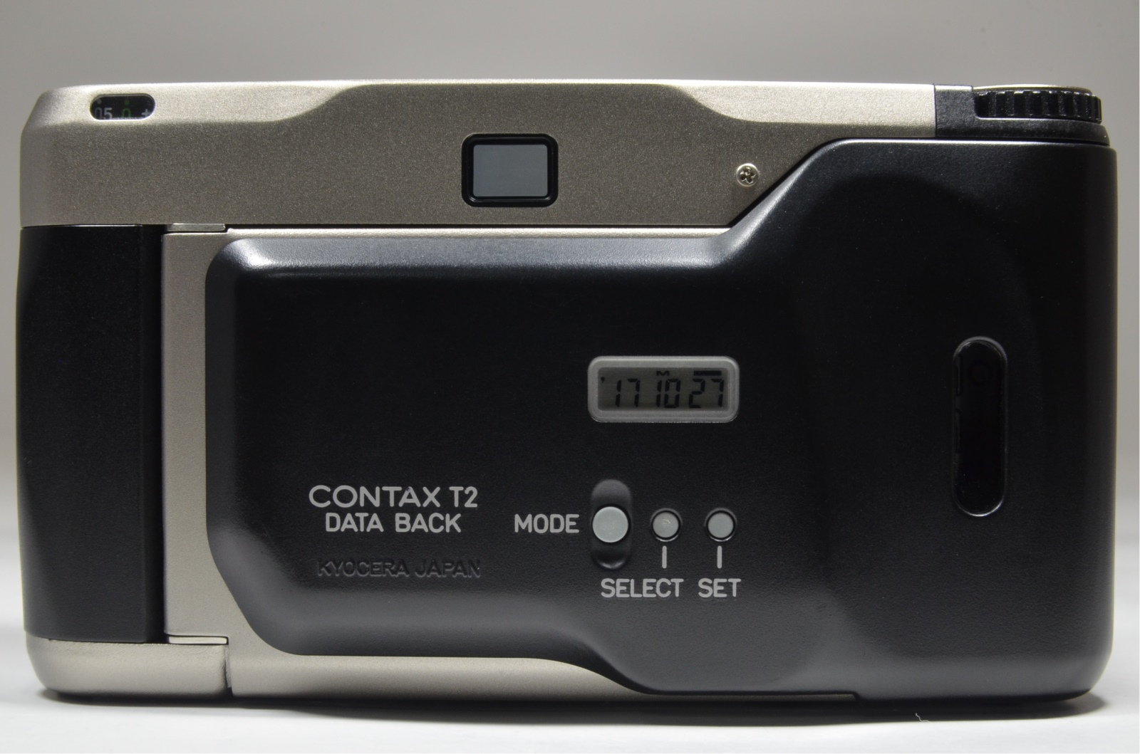 contax t2 data back point & shoot 35mm film camera from japan
