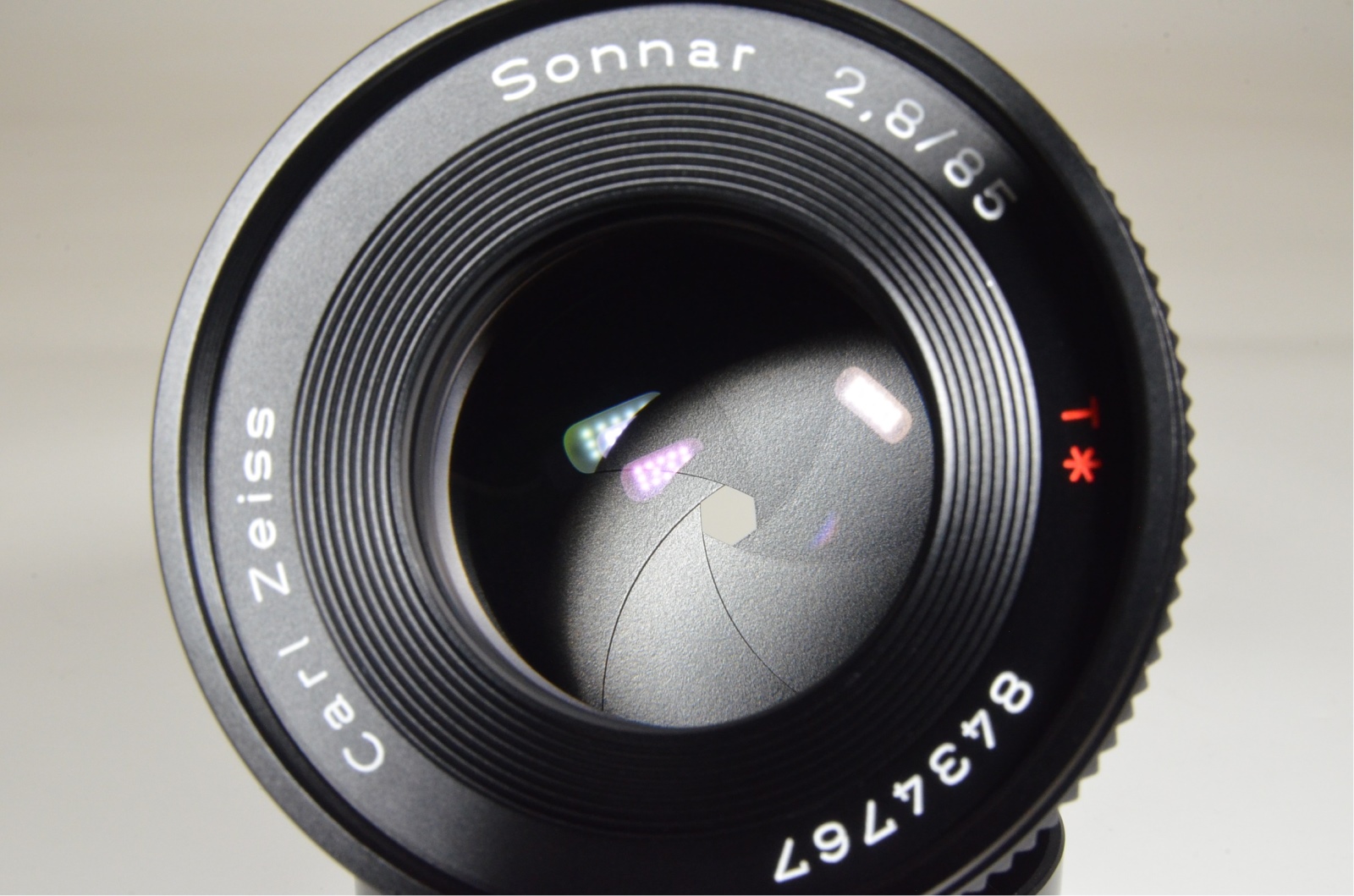 contax carl zeiss sonnar t* 85mm f2.8 mmg germany in boxed