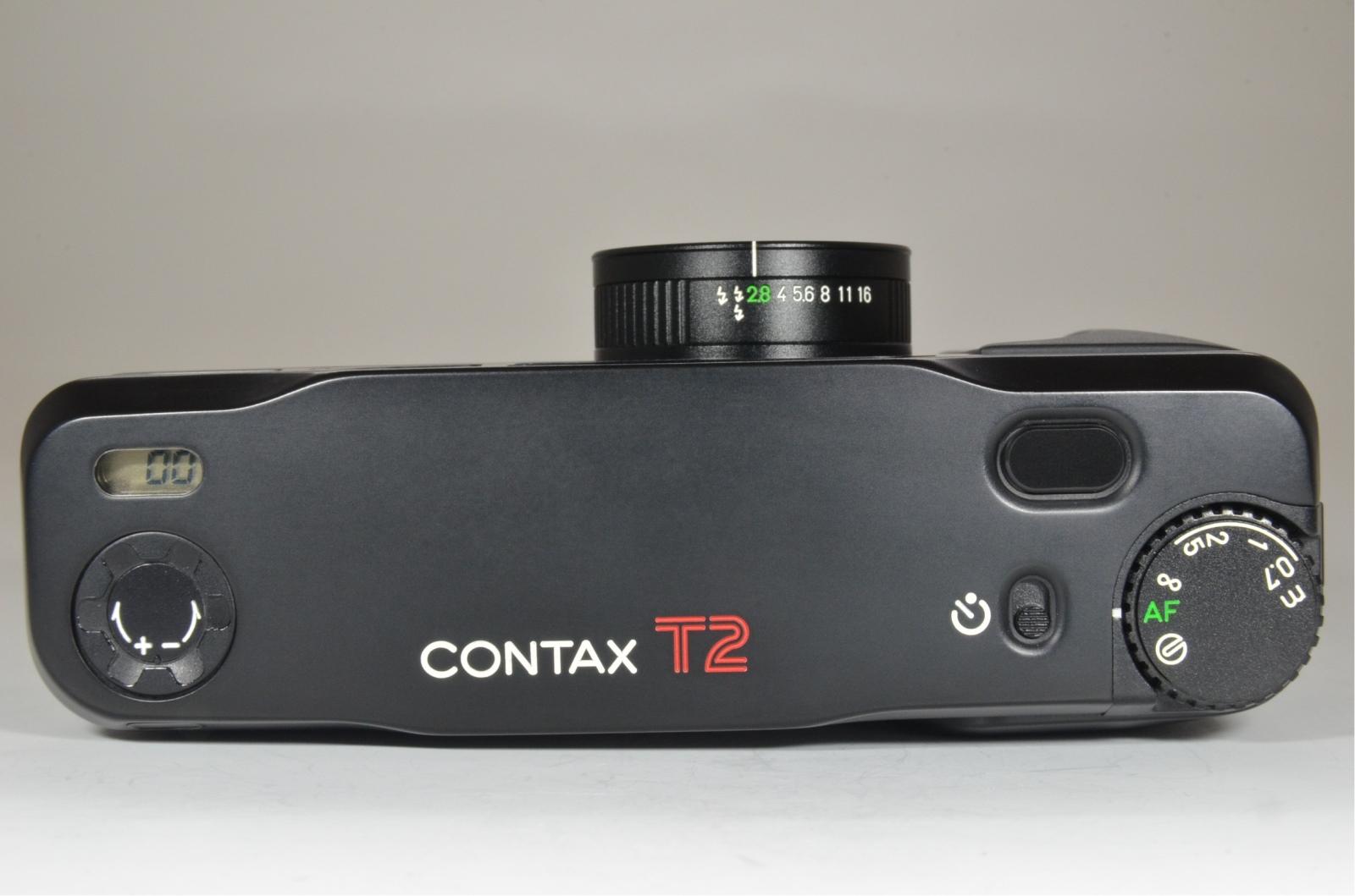 contax t2 black limited point & shoot 35mm film camera