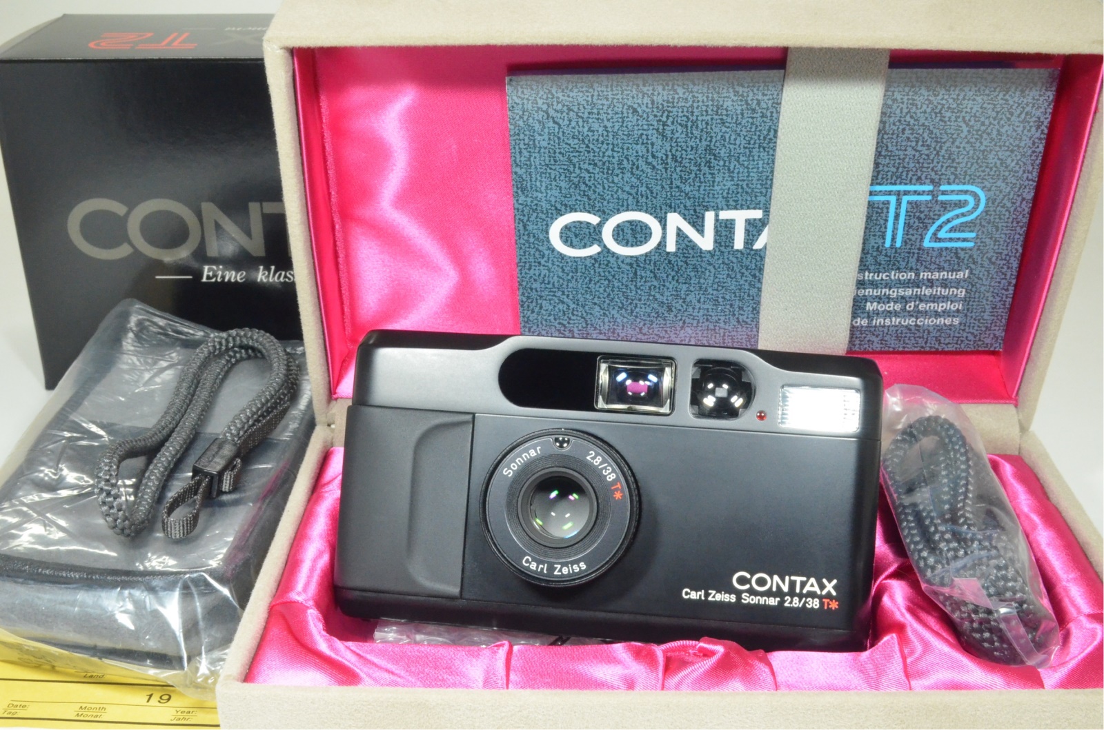contax t2 black limited p&s 35mm film camera film tested