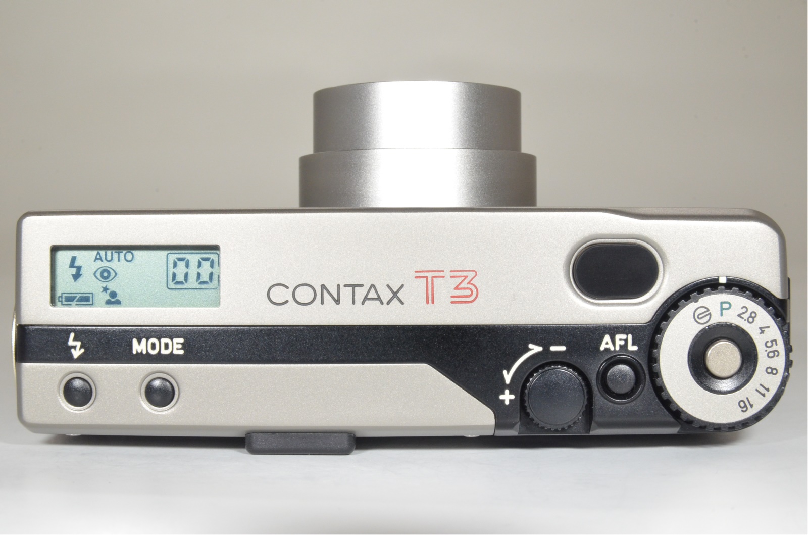 contax t3 titanium silver double teeth 35mm camera film tested