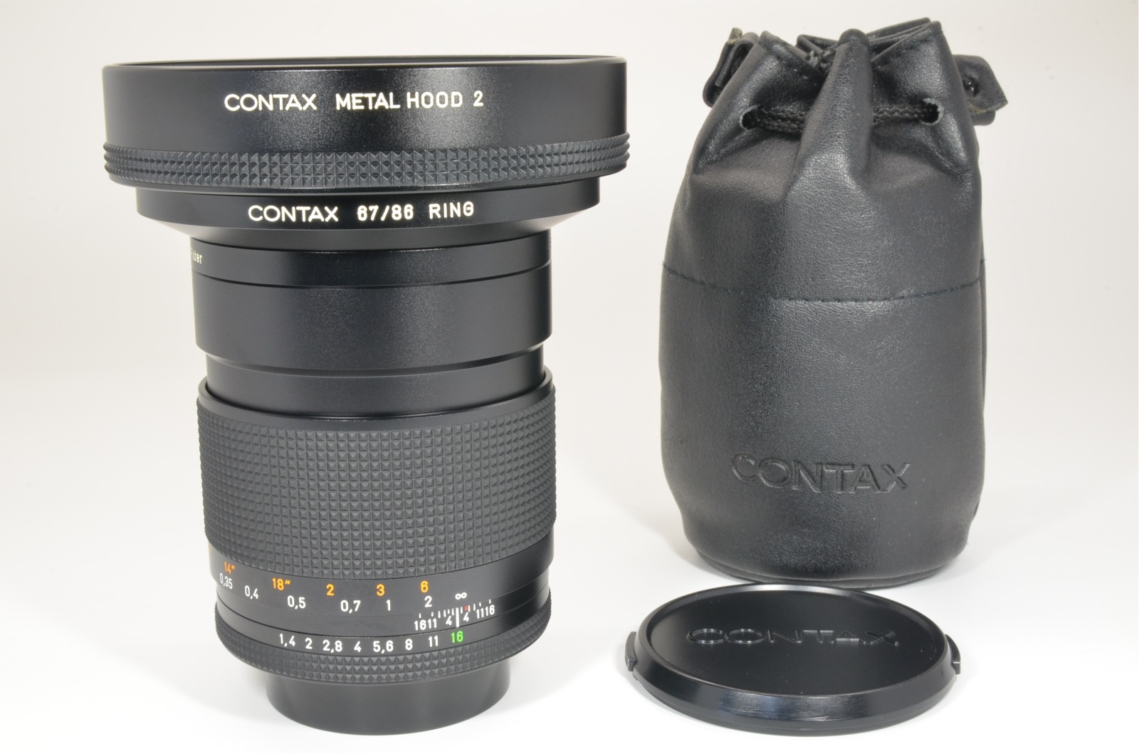 contax carl zeiss distagon t* 35mm f1.4 mmj made in japan with lens hoods shooting tested