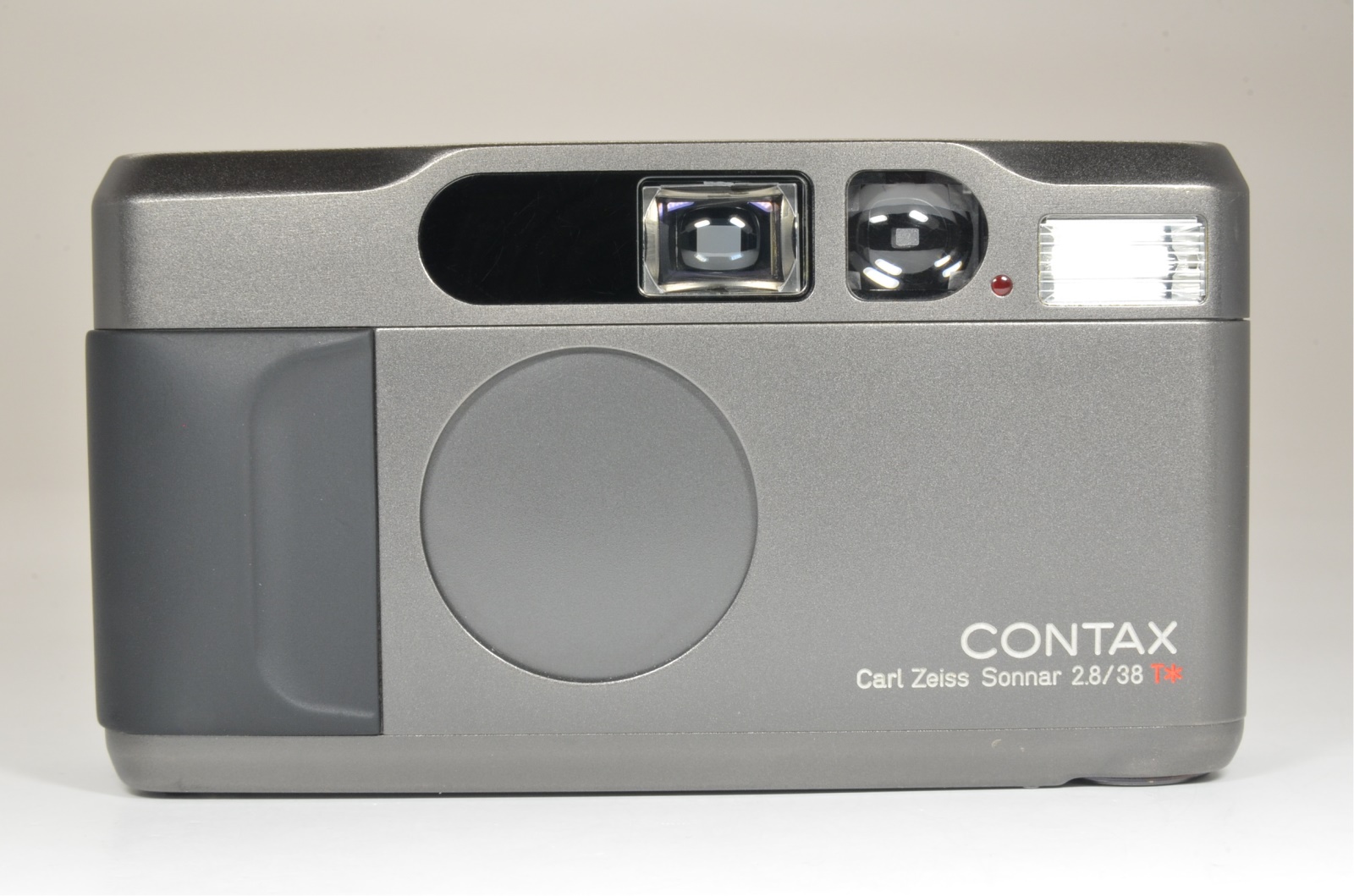 contax t2 titanium black film camera w/ full leather case shooting tested