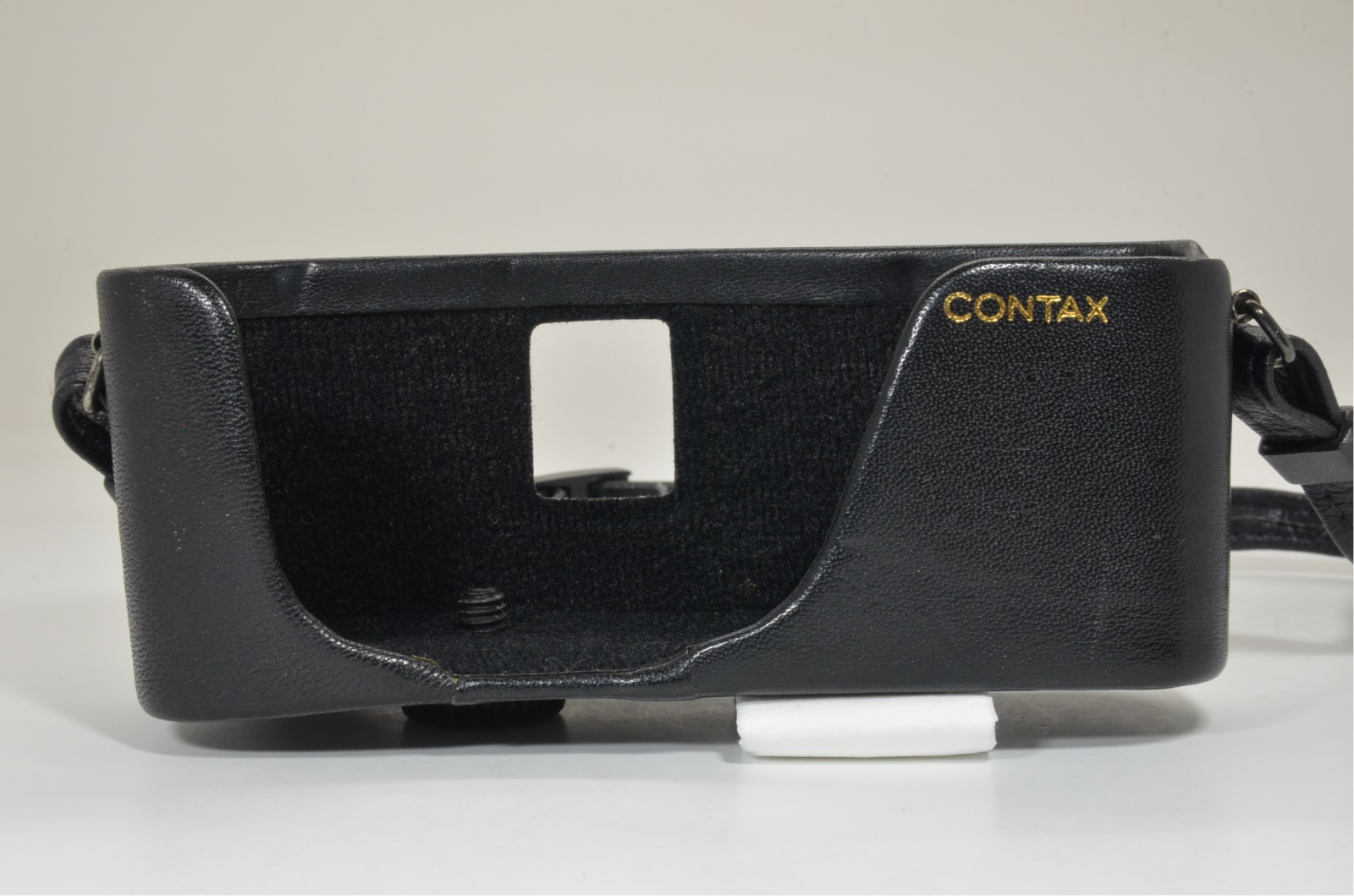 contax t2 titanium black film camera w/ full leather case shooting tested
