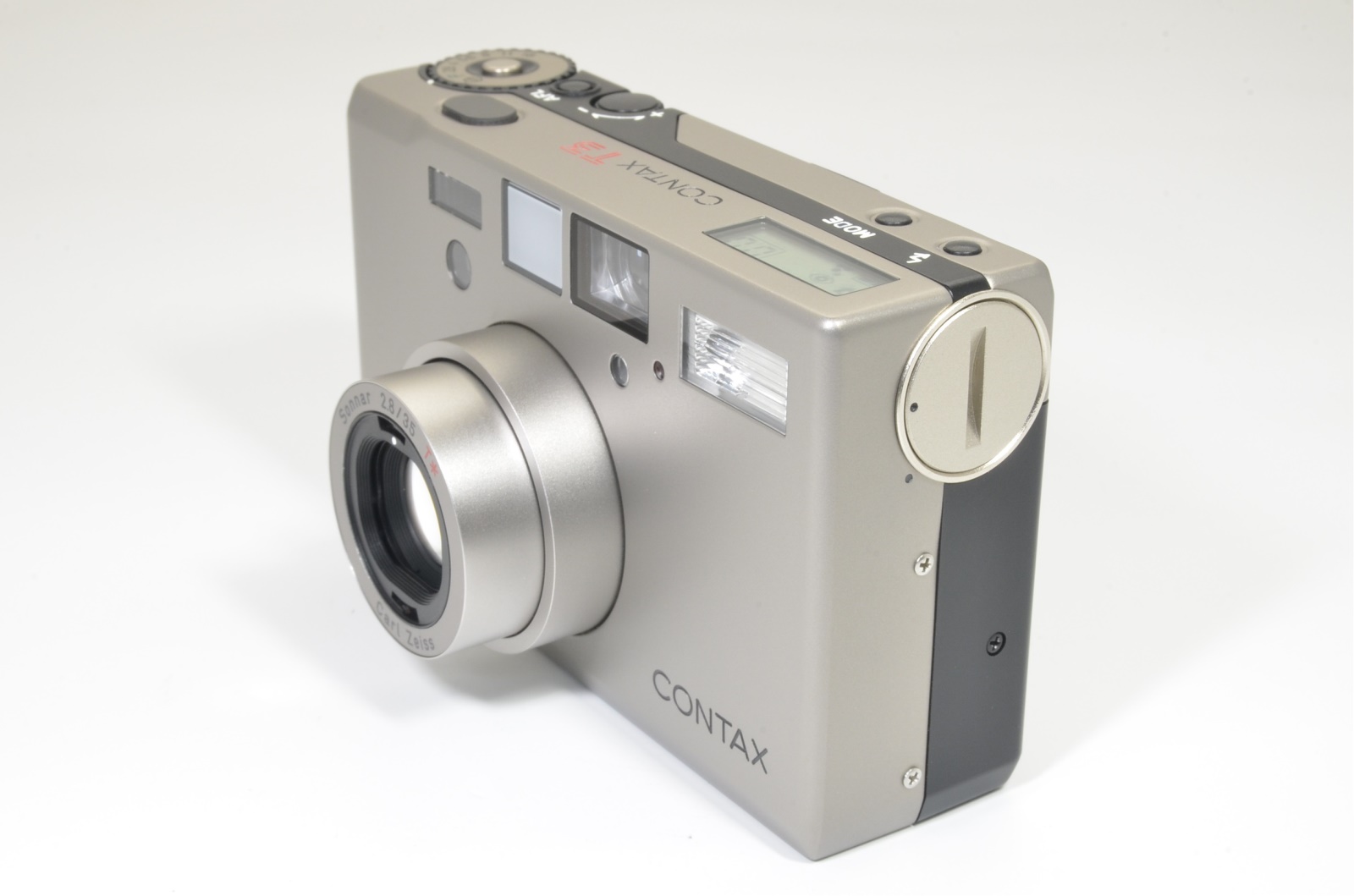 contax t3 titanium silver data back double teeth shooting tested