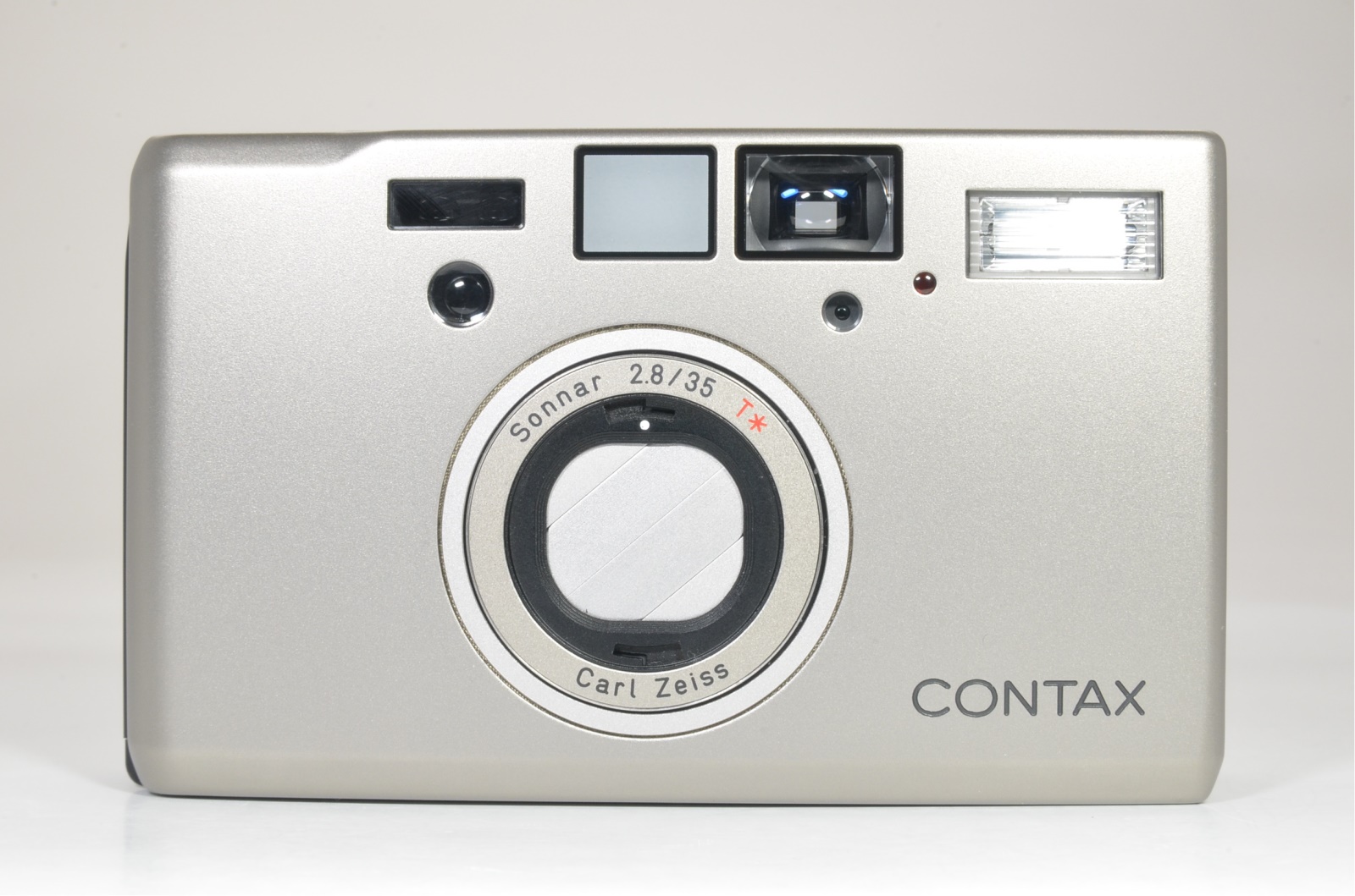 contax t3 titanium silver 35mm film camera mint shooting tested