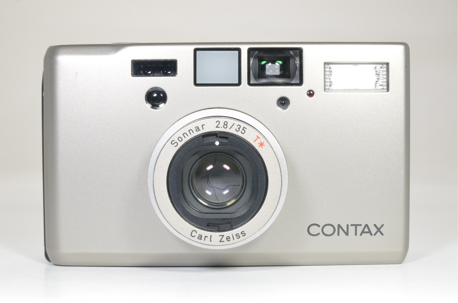 contax t3 silver 35mm film camera with cc-82 case overhauled shooting tested