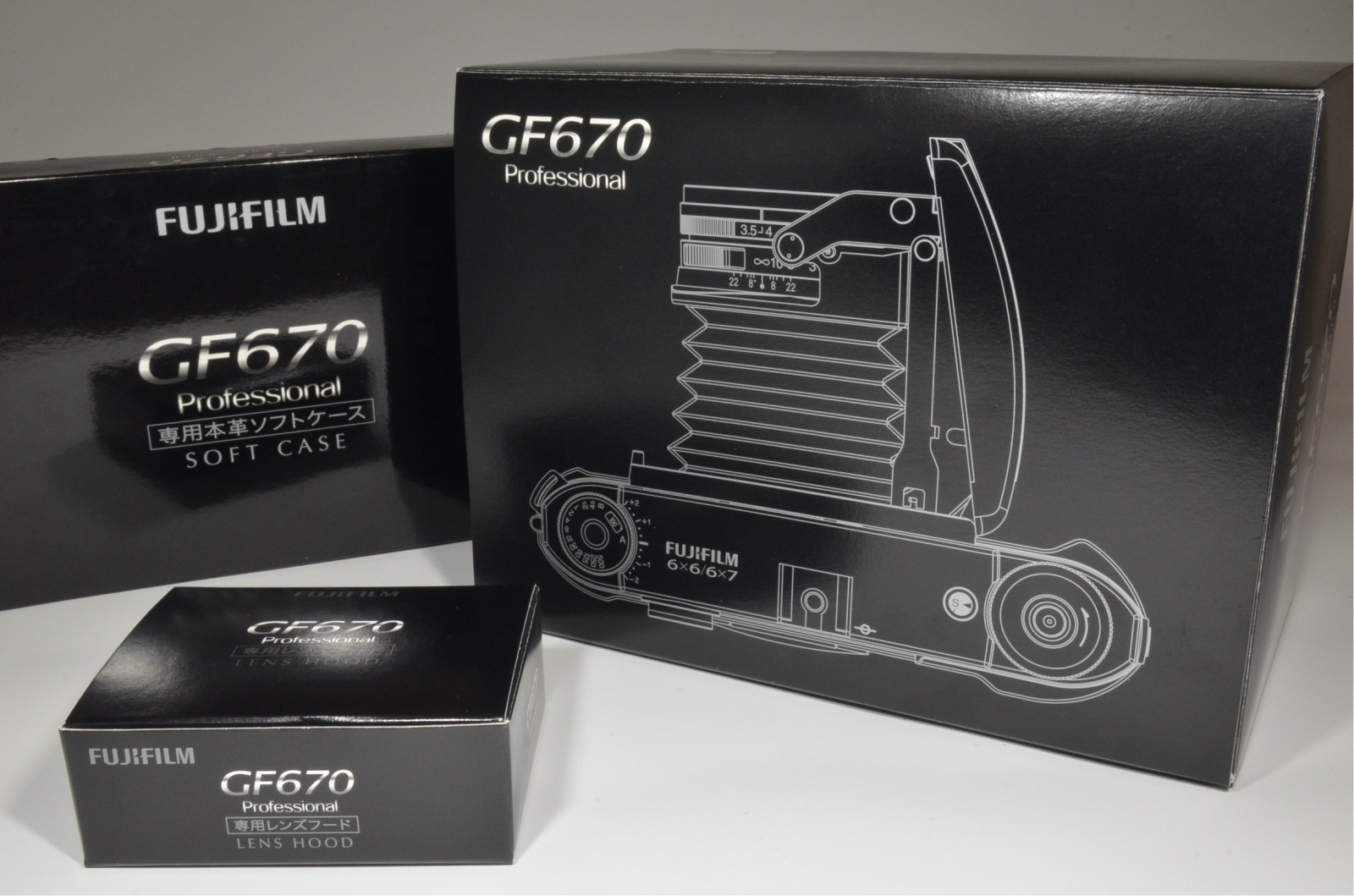 fujifilm gf670 professional black fujinon 80mm f3.5