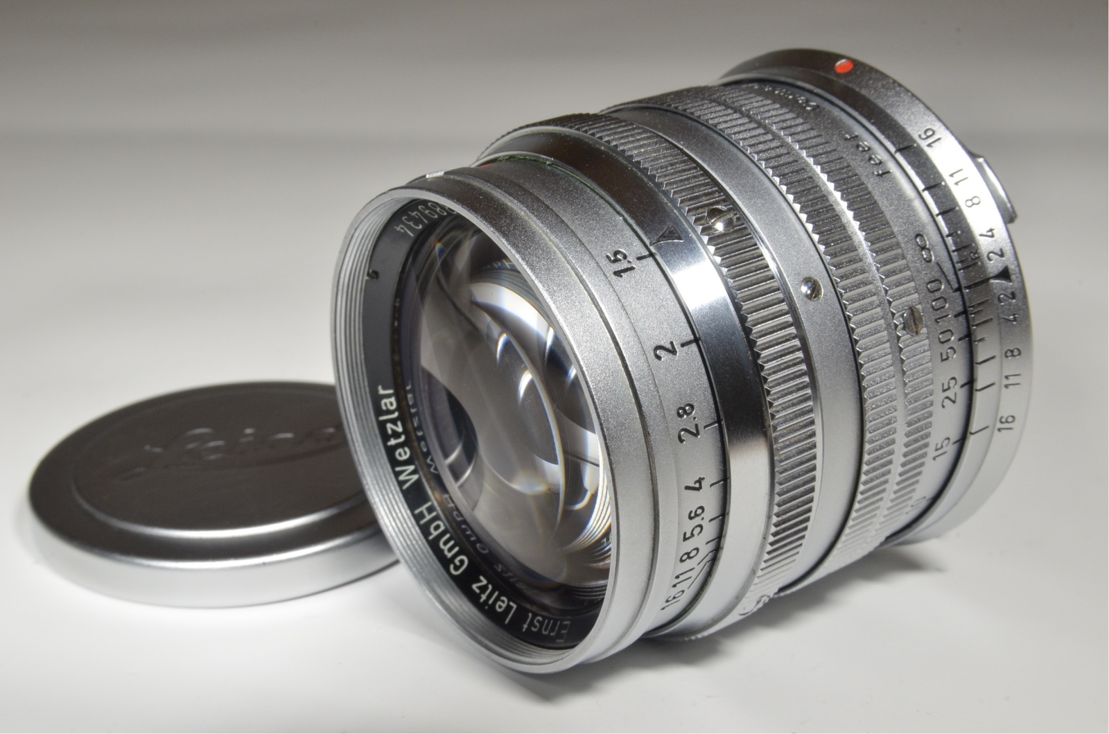 leica m2 camera s/n 1104628 self timer with summarit 50mm f1.5 lens