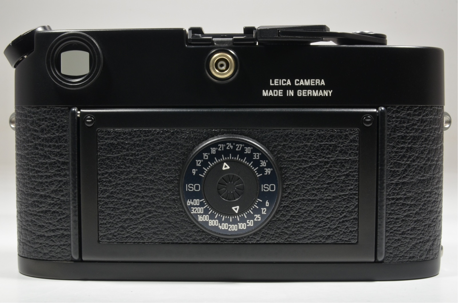 leica m6 black body in boxed 35mm rangefinder s/n 2414003 with strap