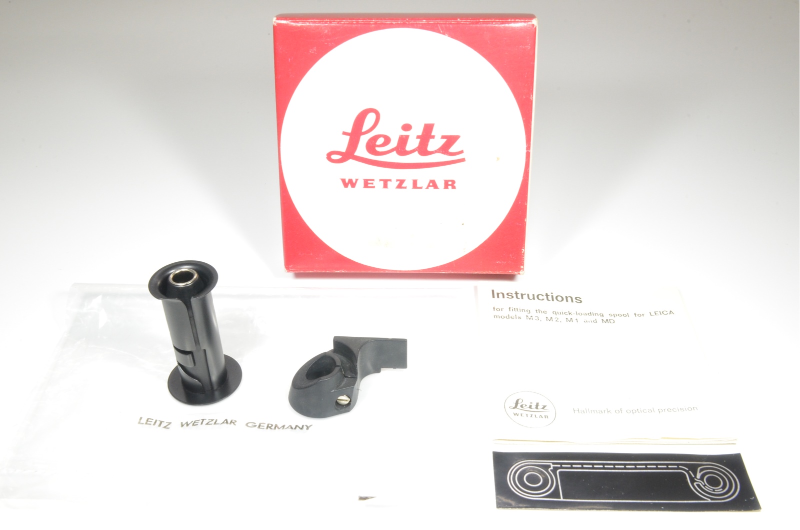 leitz wetzlar rapid quick load spool kit 14260 for leica m1, m2, m3 and md