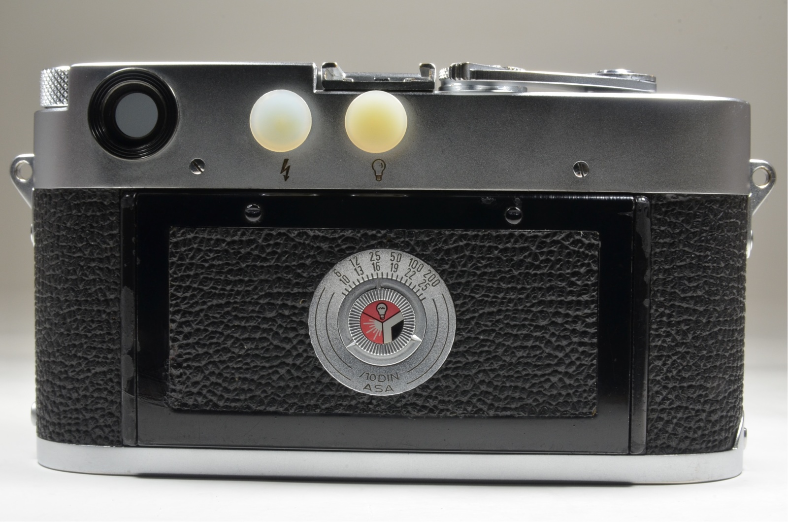 leica m3 double stroke s/n 704138 year 1954 with full leather case