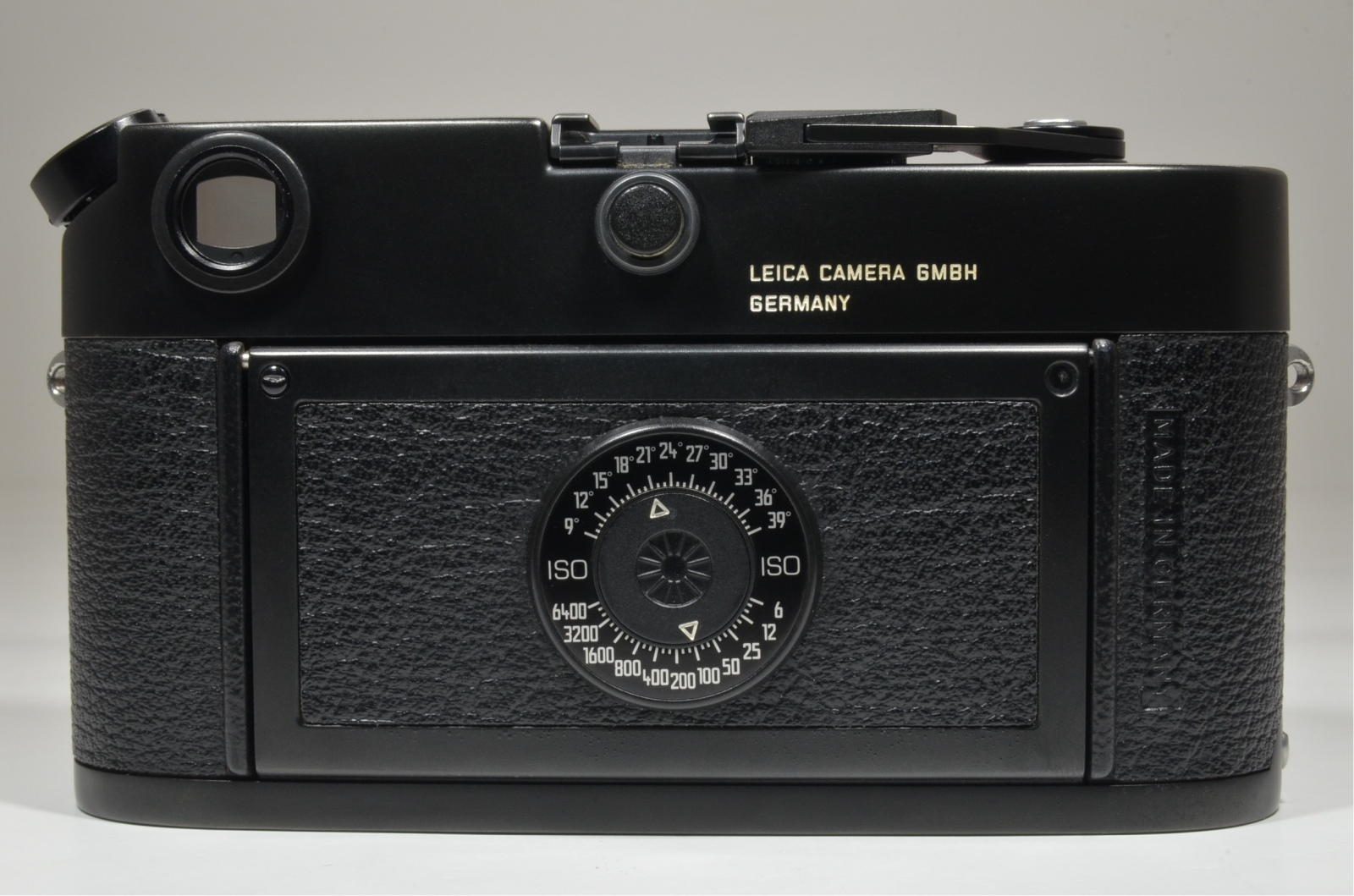leica m6 0.72 black rangefinder serial no.1785965 year 1990 with case