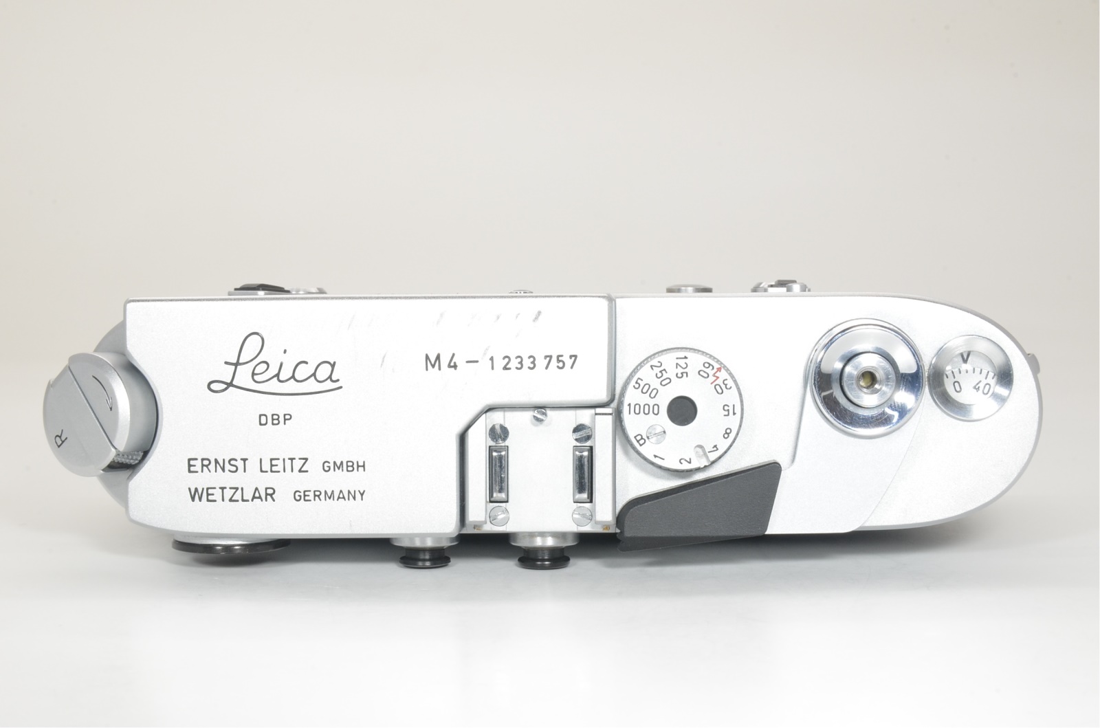leica m4 rangefinder film camera s/n 1233757 year 1969 cla'd recently