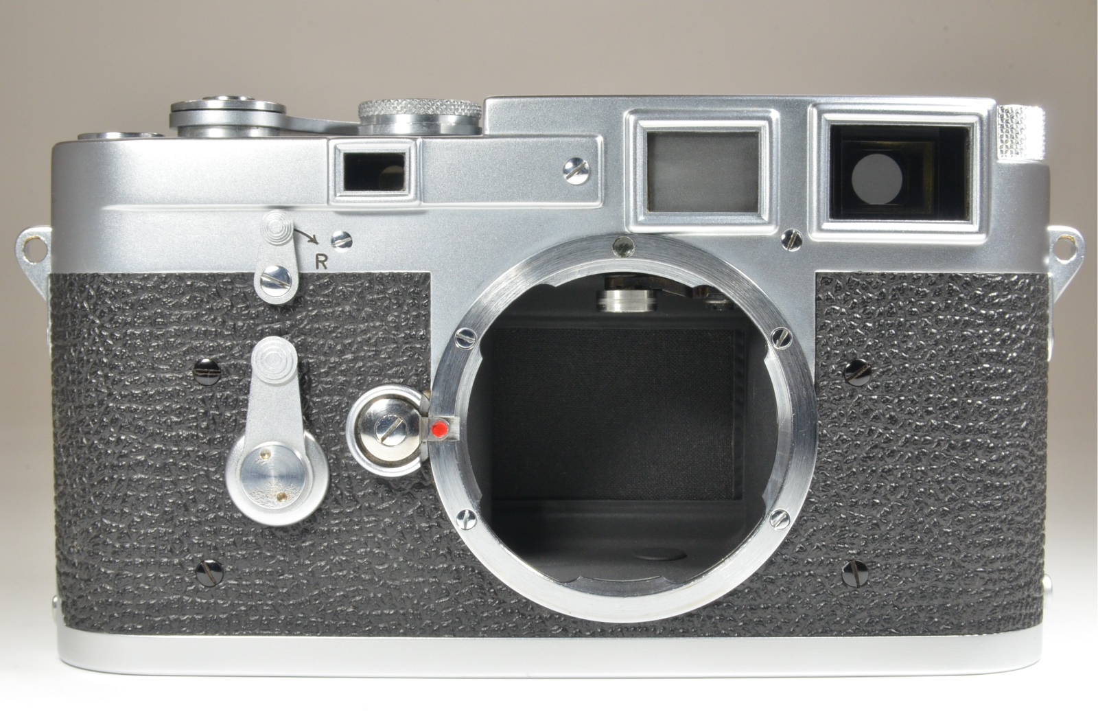 leica m3 double stroke s/n 756562 year 1955 with strap from japan
