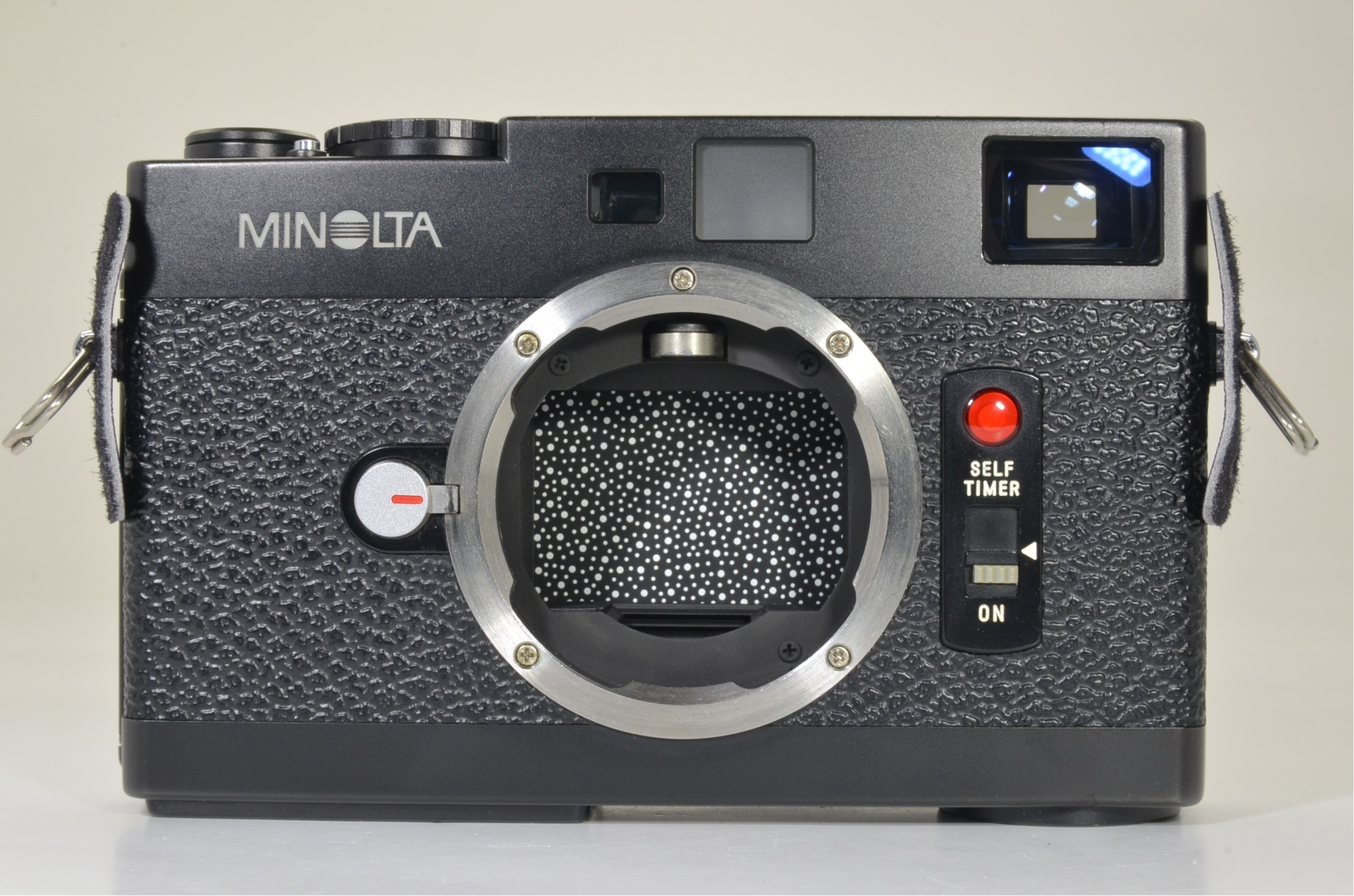 minolta cle film camera with m-rokkor 40mm f2 and hand grip film tested