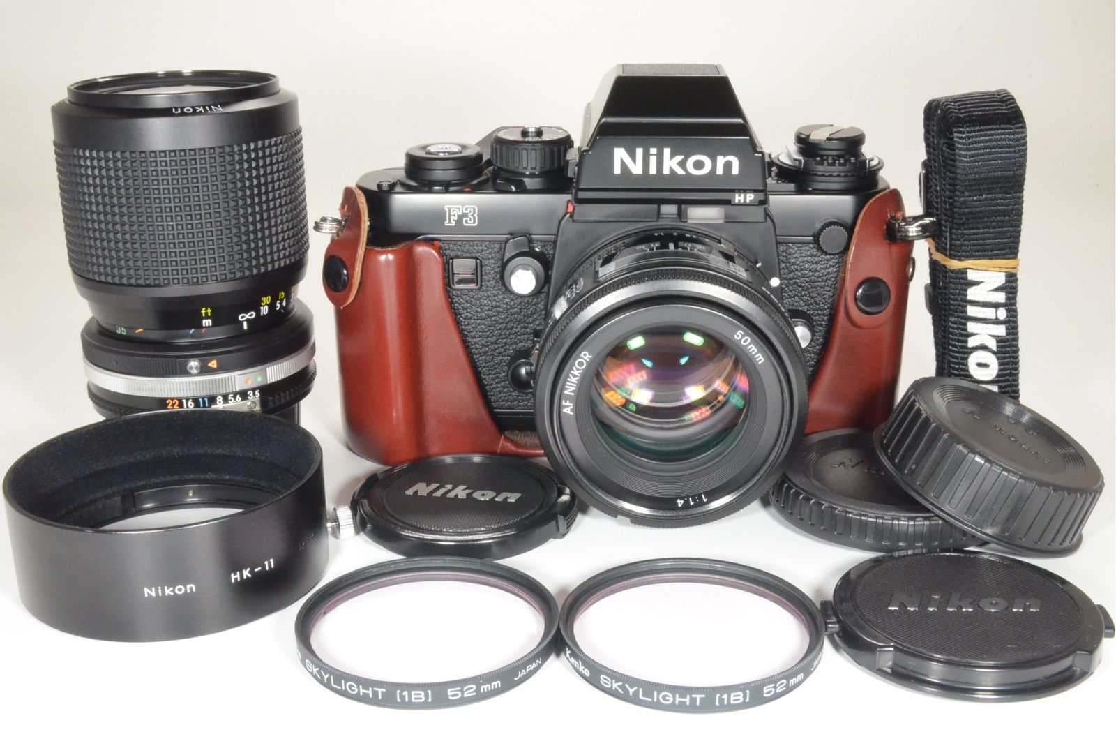 nikon f3 hp w/ nikkor 50mm f1.4 and 35-105mm f3.5-4.5 shooting tested