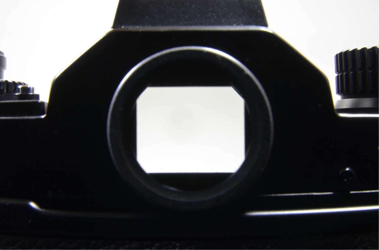 nikon fm3a 35mm film camera black with e3 focusing screen shooting tested
