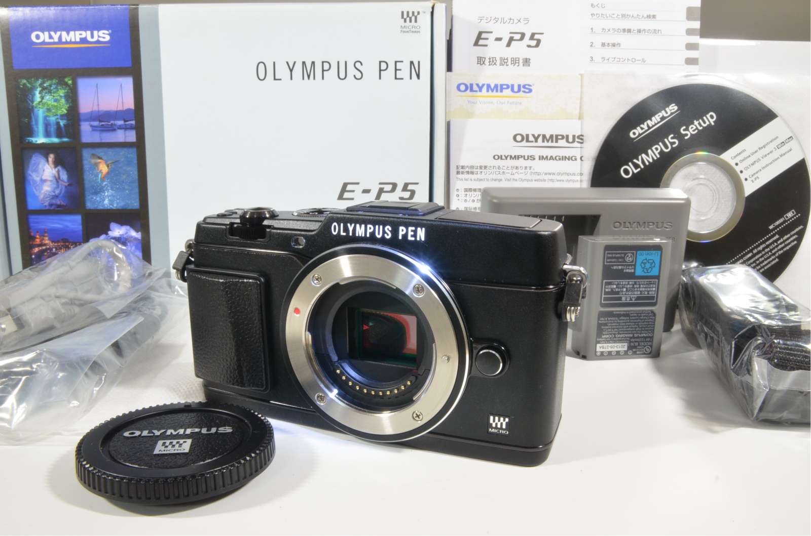 olympus pen e-p5 16mp mirrorless digital camera