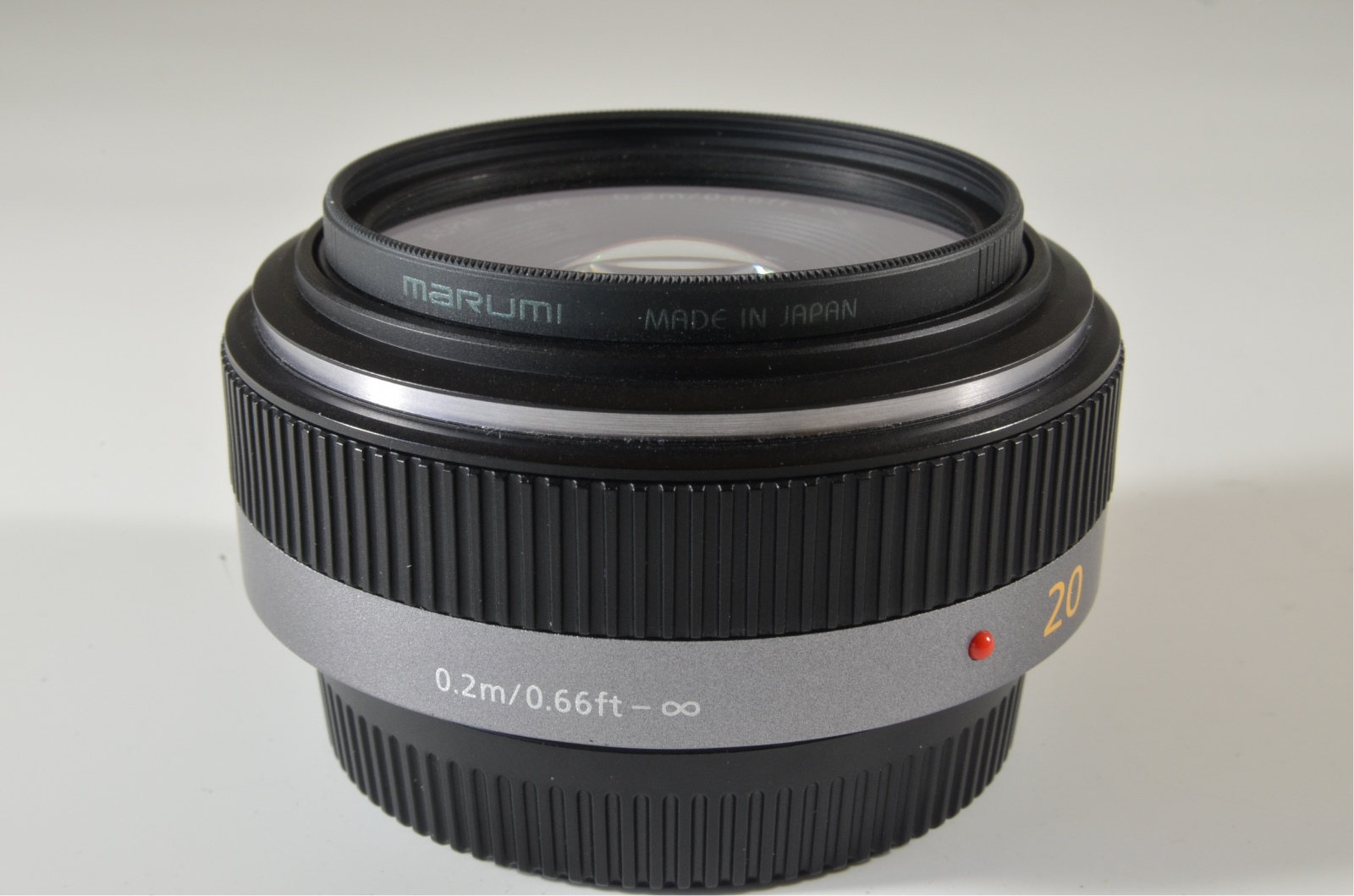 panasonic lumix g 20mm f/1.7 asph h-h020 lens