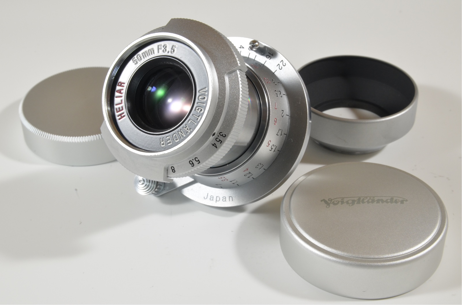 voigtlander bessa-t heliar 50mm f/3.5 101 years limited