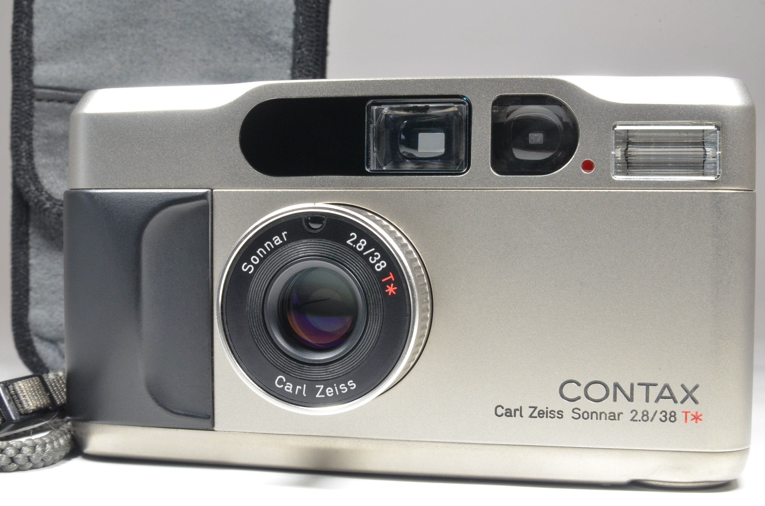 contax t2 point & shoot 35mm film camera