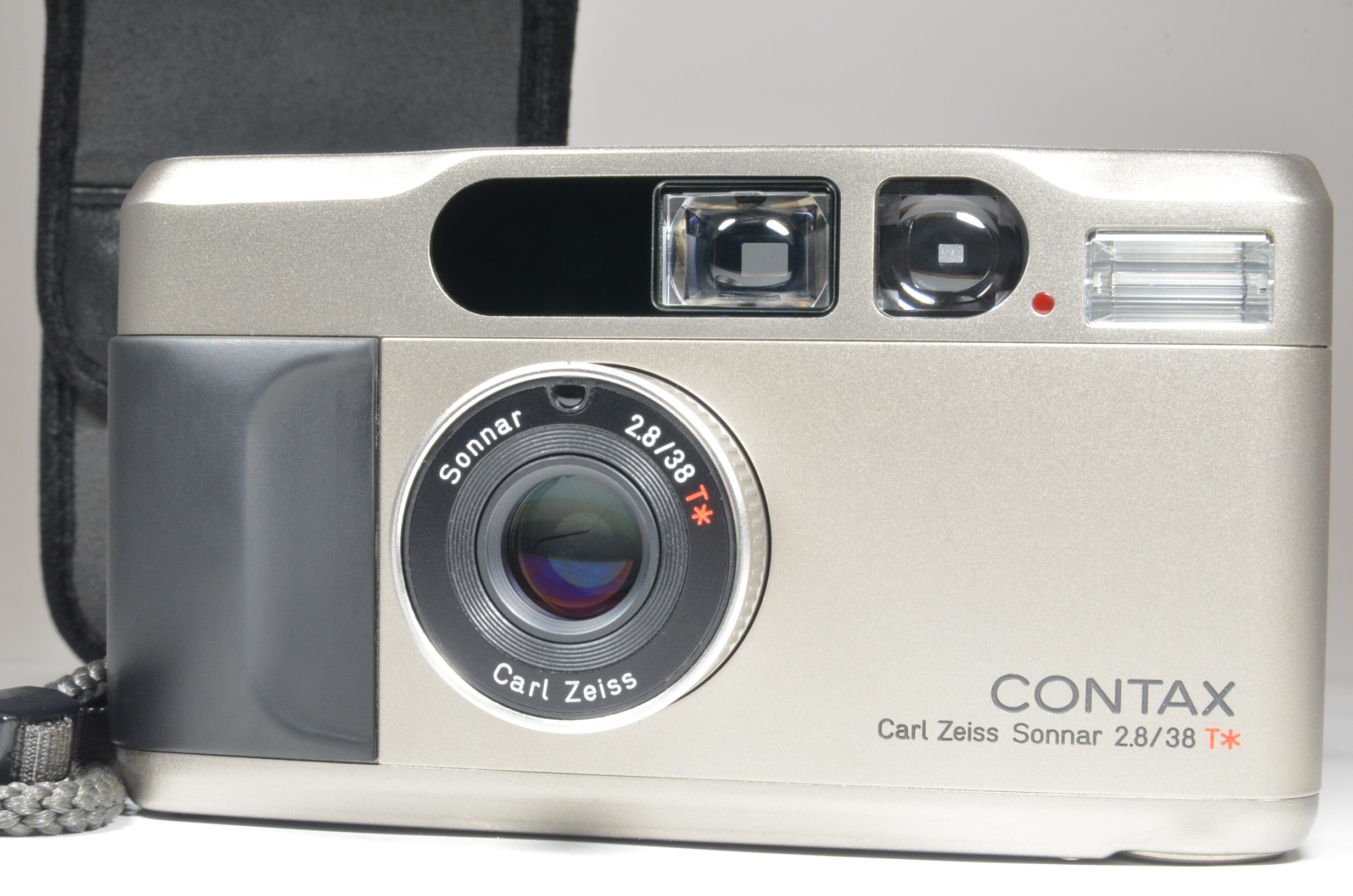 contax t2 point & shoot 35mm film camera