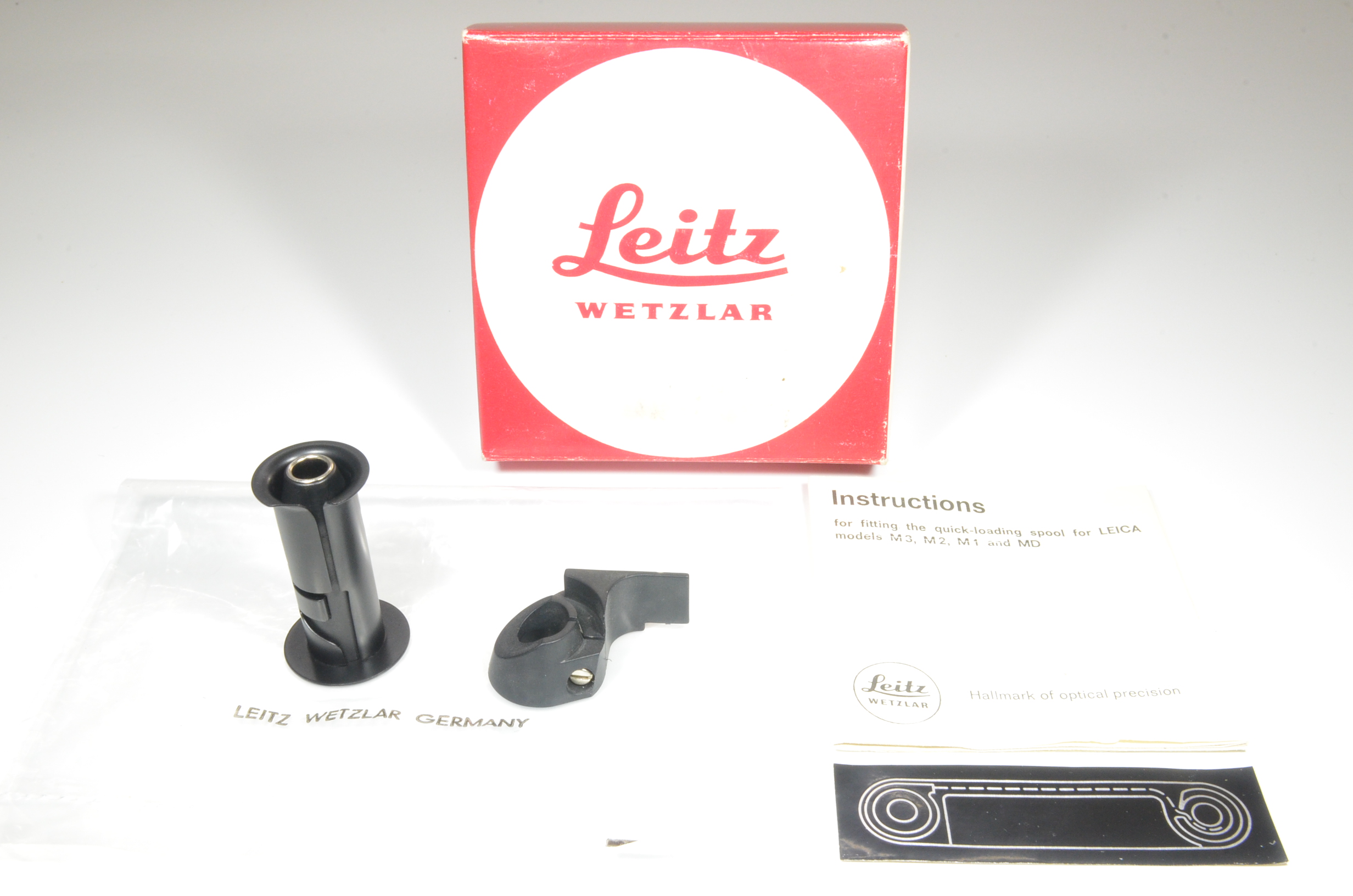 leitz wetzlar rapid quick load spool kit 14260 for leica m1, m2, m3 and md