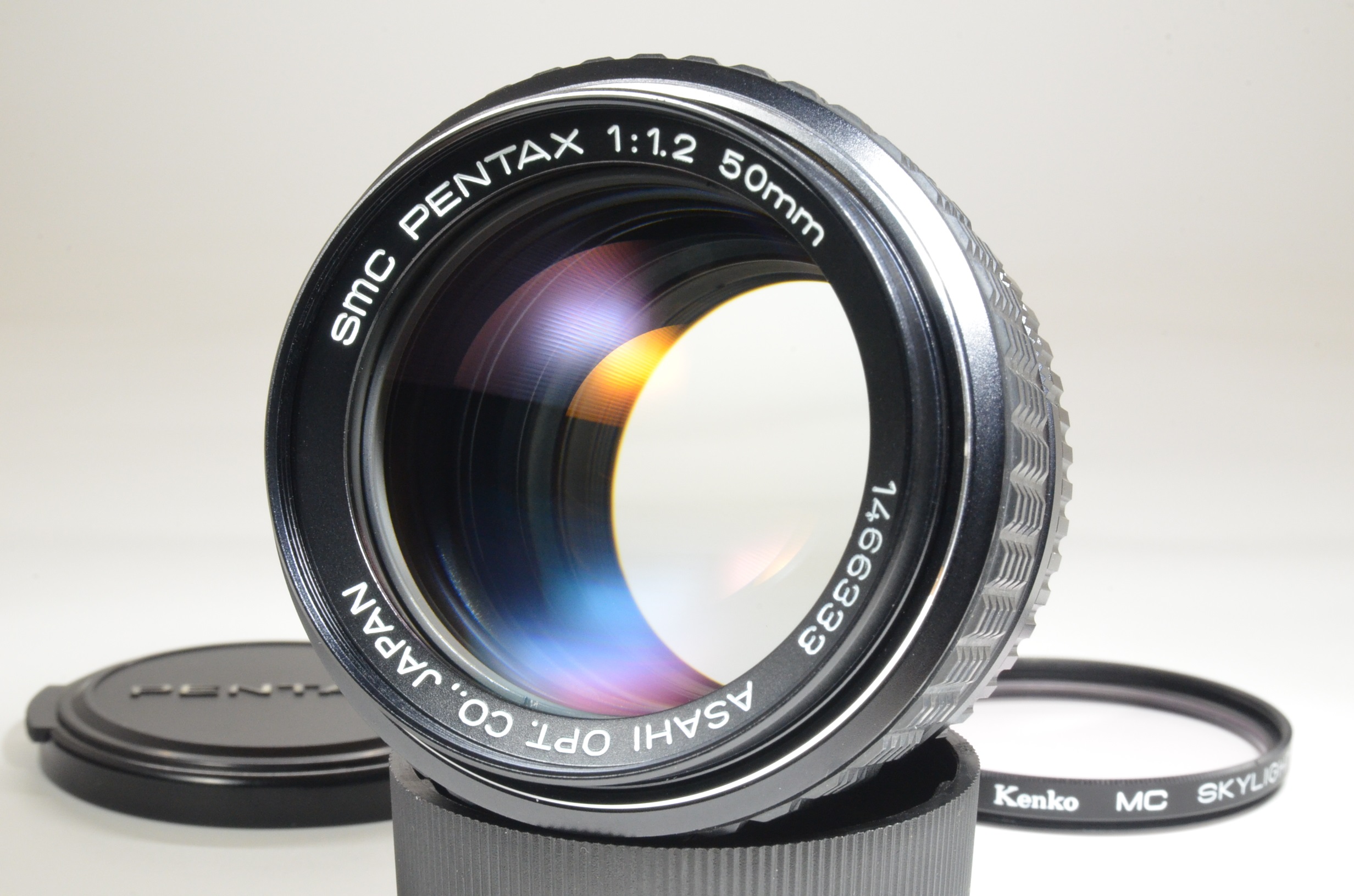 asahi smc pentax 50mm f/1.2 lens for k mount