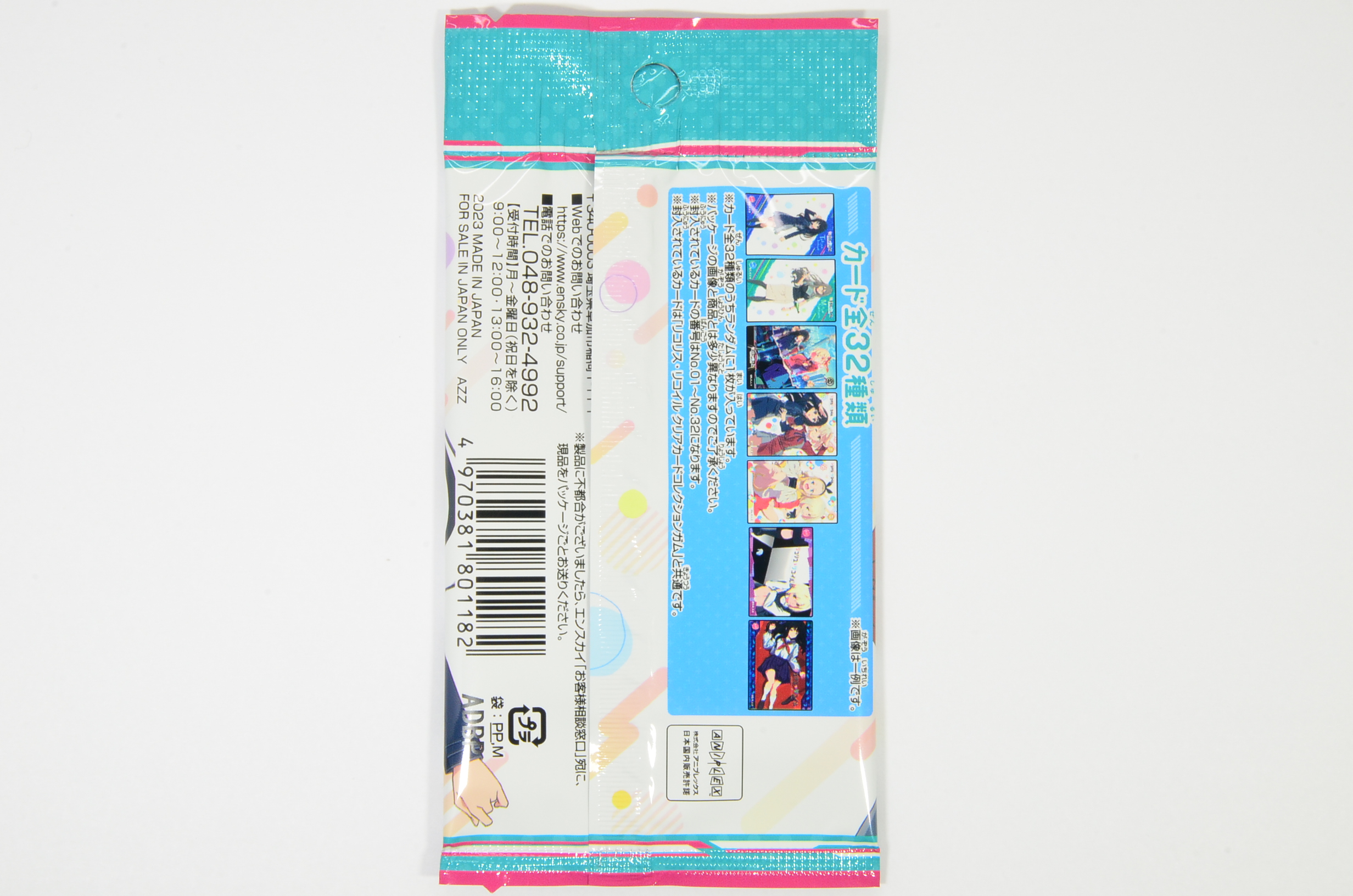 ENSKY Anime Lycoris Recoil Clear Card Collection Genuine