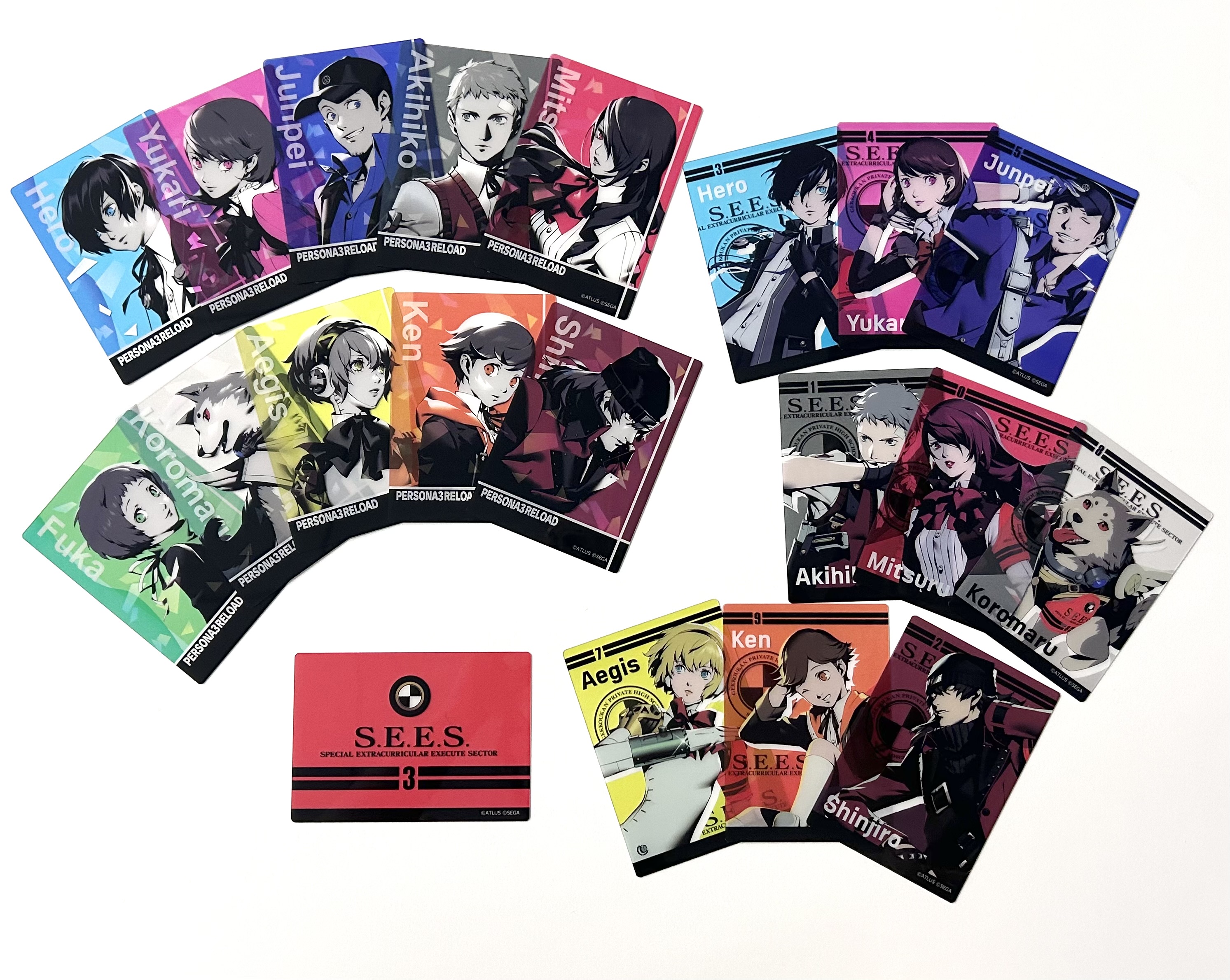 ATLUS P3 PERSONA3 RELOAD Collection Card Genuine Product